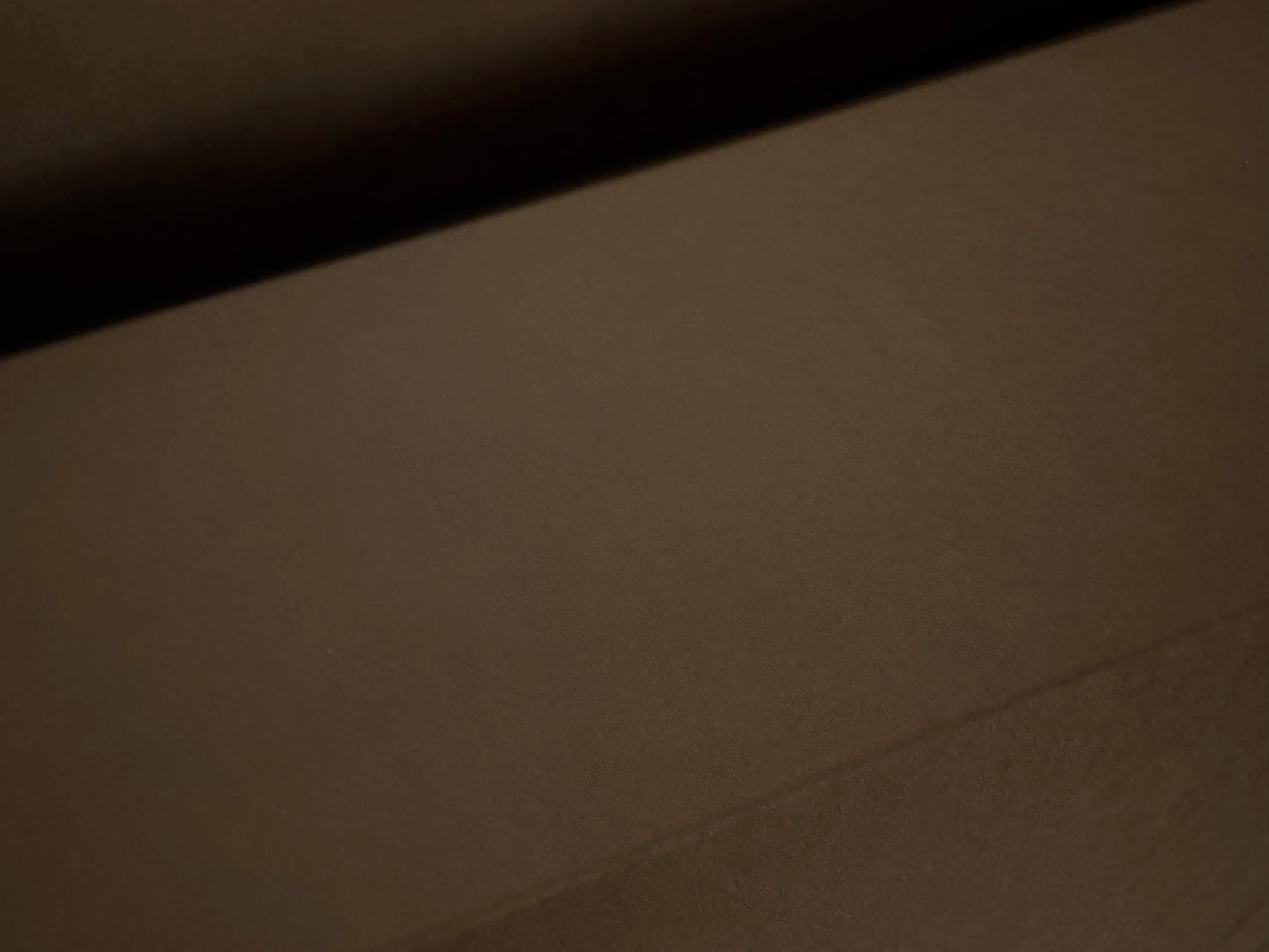 Soft touch spandex stretch jersey dress fabric, per metre - plain - brown