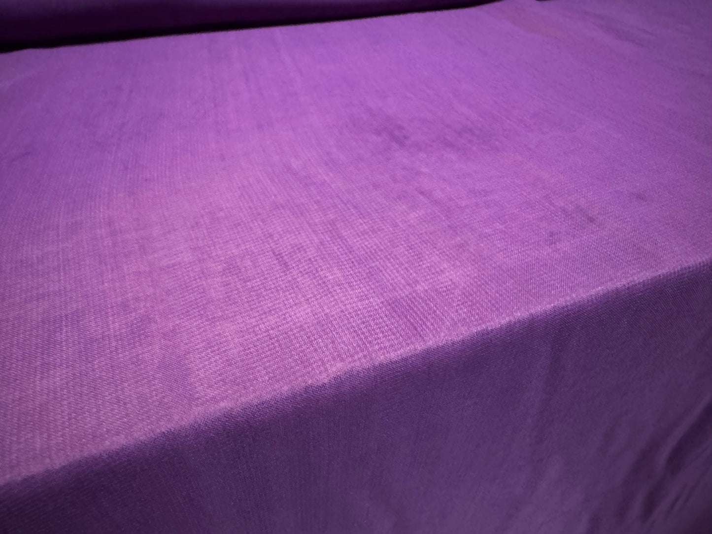 Chiffon woven dress fabric, per metre - plain - violet