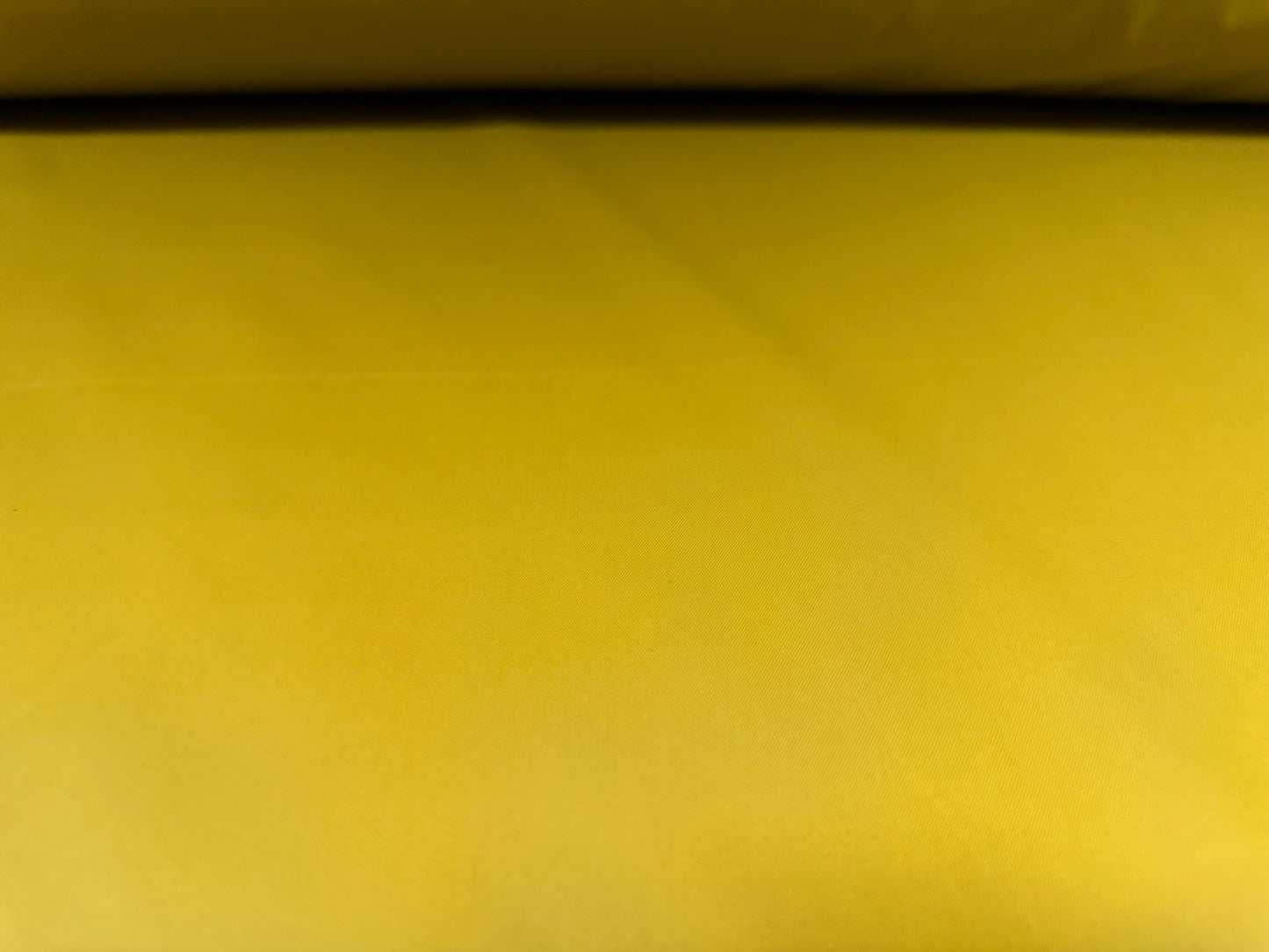 Coated nylon fabric, per metre - plain - Dijon Mustard