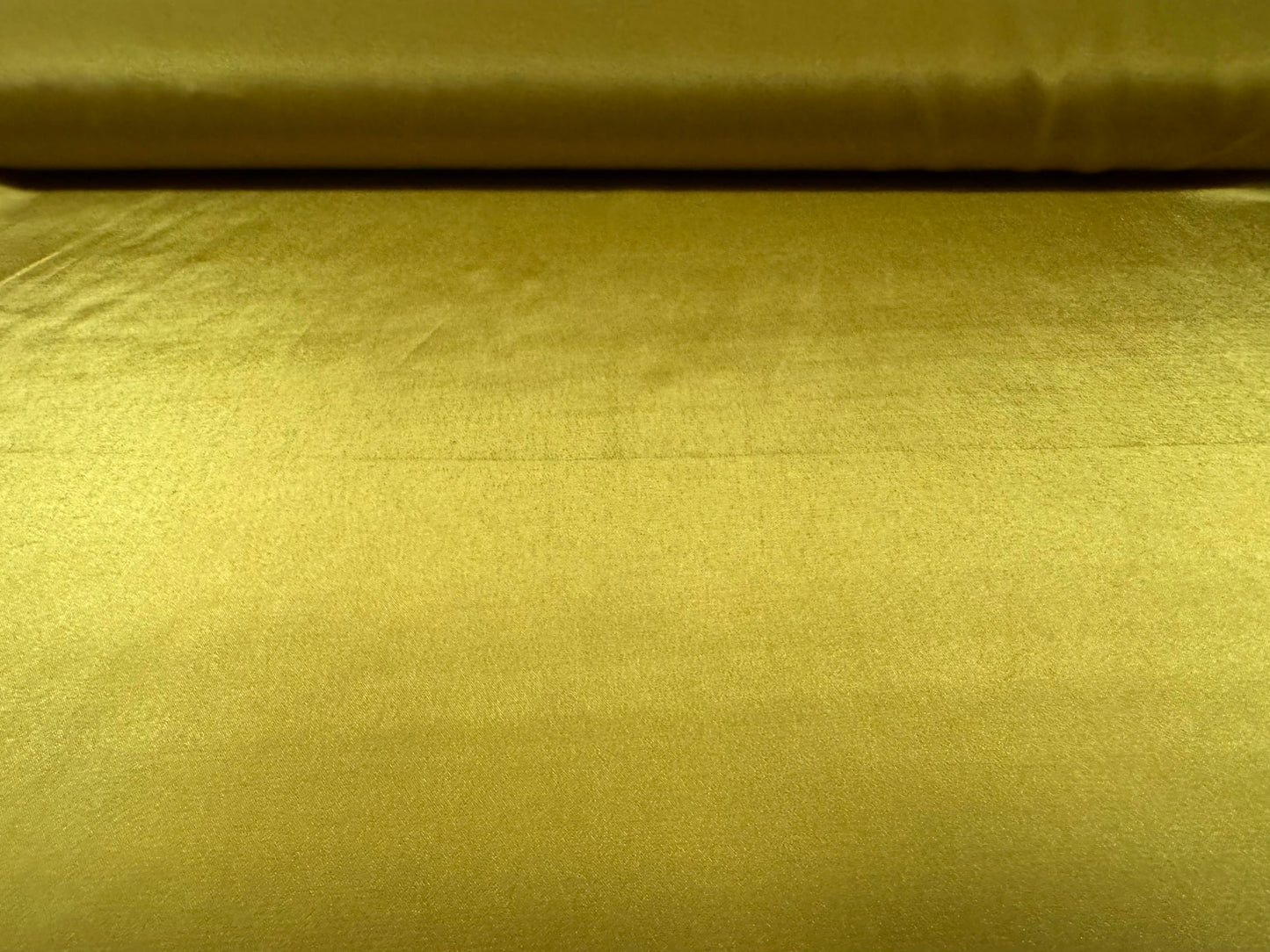 Crepe de chine woven dress fabric, per metre - plain - chartreuse