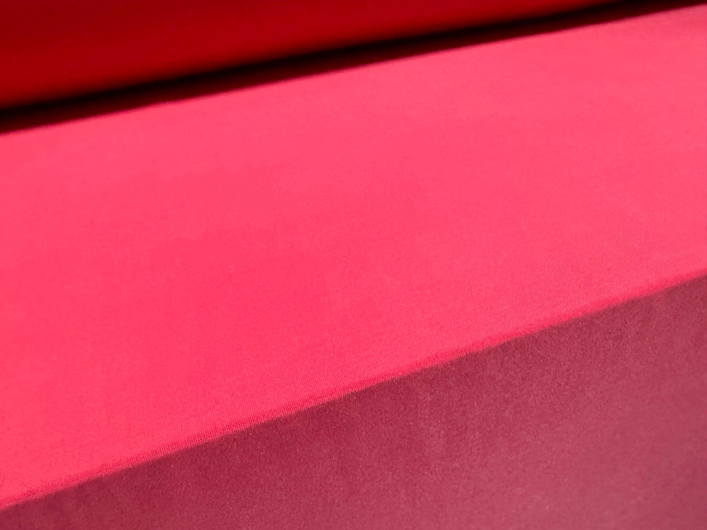 Soft touch spandex stretch jersey fabric, per metre - plain - cerise pink