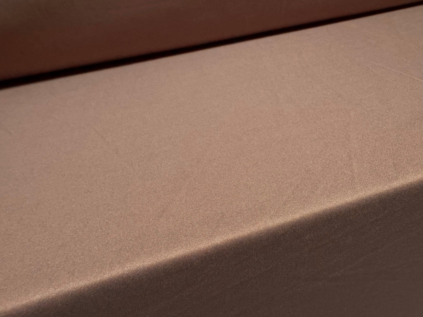 Scuba stretch spandex double jersey fabric, per metre - plain - dark nude