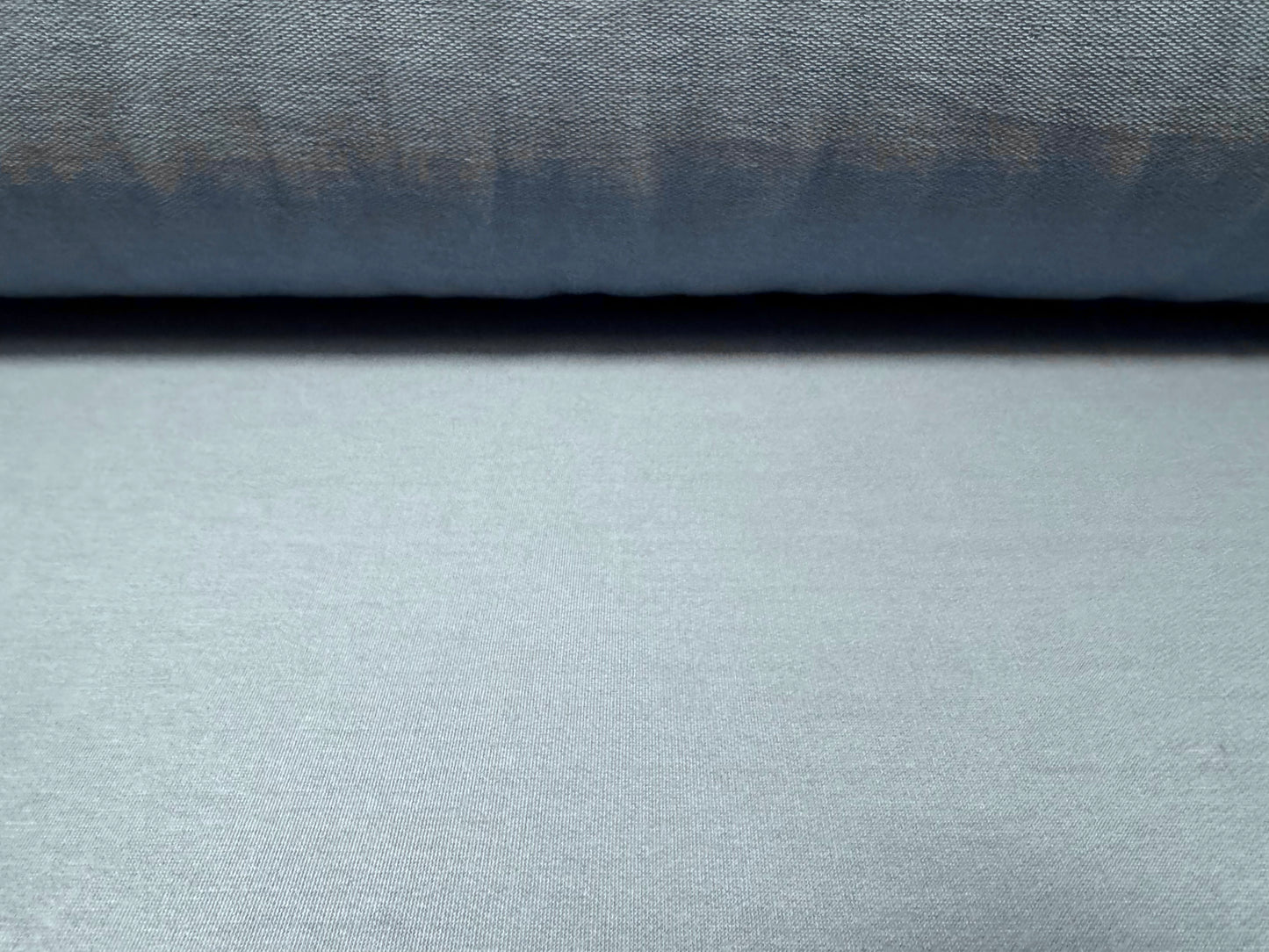 Soft handle French Terry loopback jersey fabric, per metre - Plain - powder blue