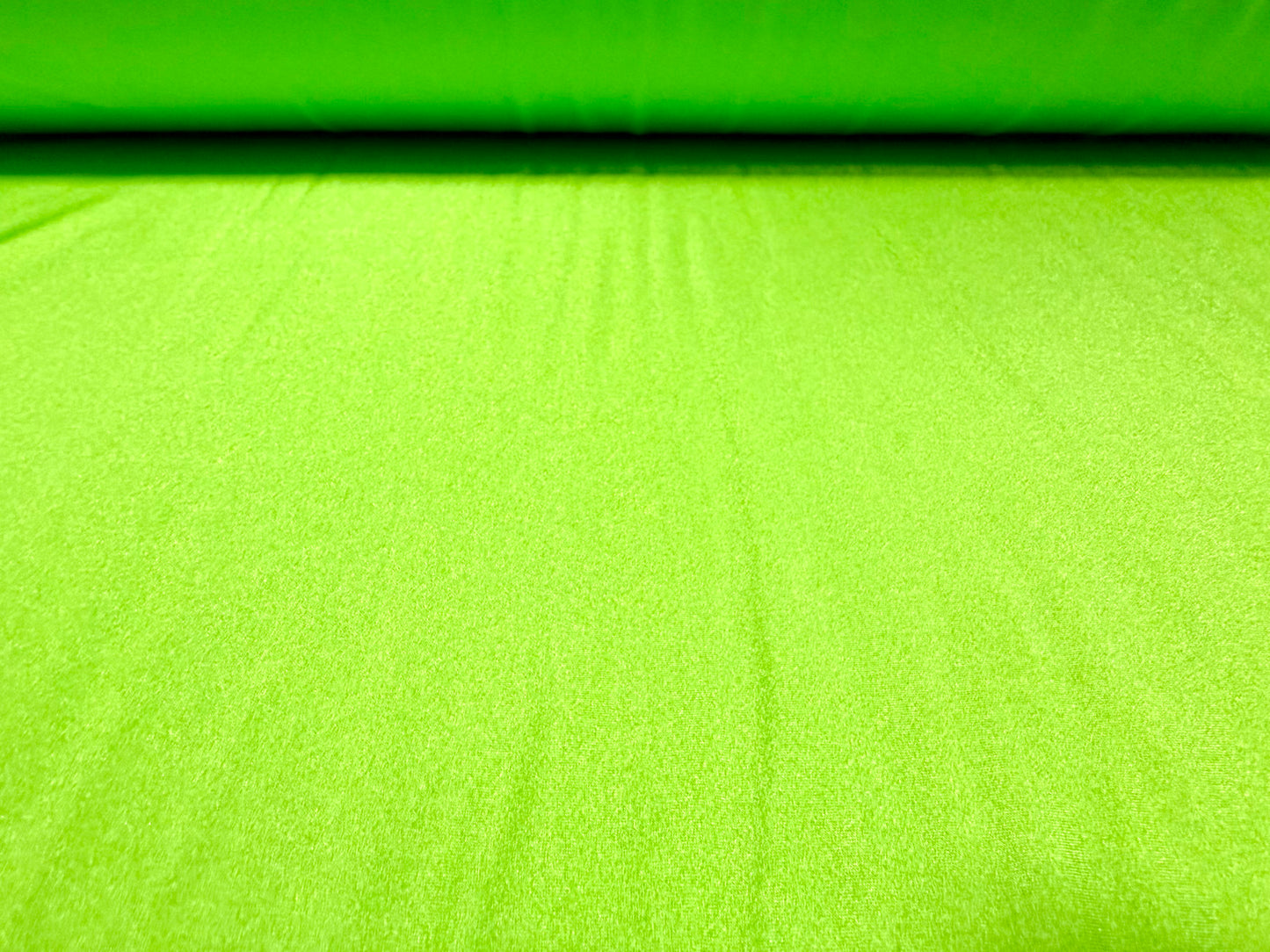 Swimwear stretch spandex jersey fabric, per metre - plain - fluorescent green