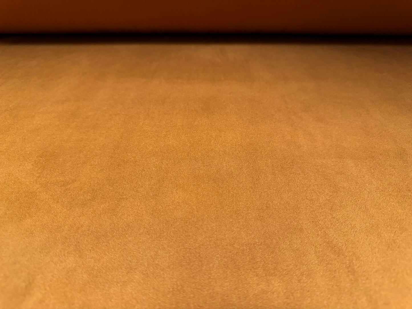 Scuba suede stretch spandex double jersey dress fabric, per metre - plain - toffee