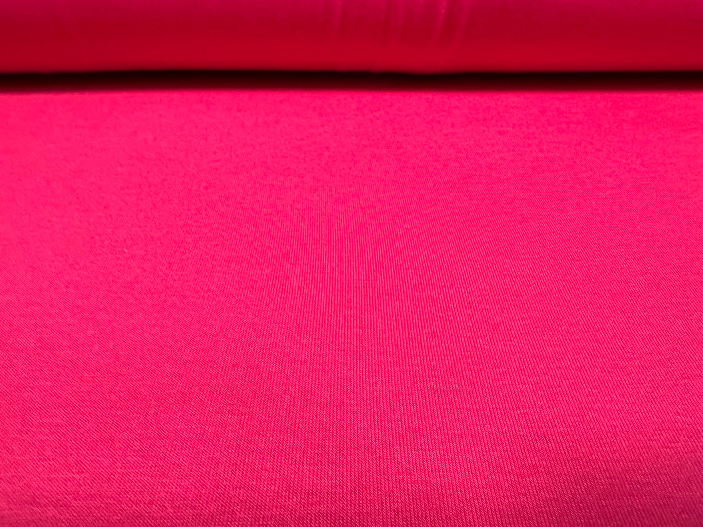 Viscose spandex stretch single jersey fabric, per metre - plain - bright cerise pink
