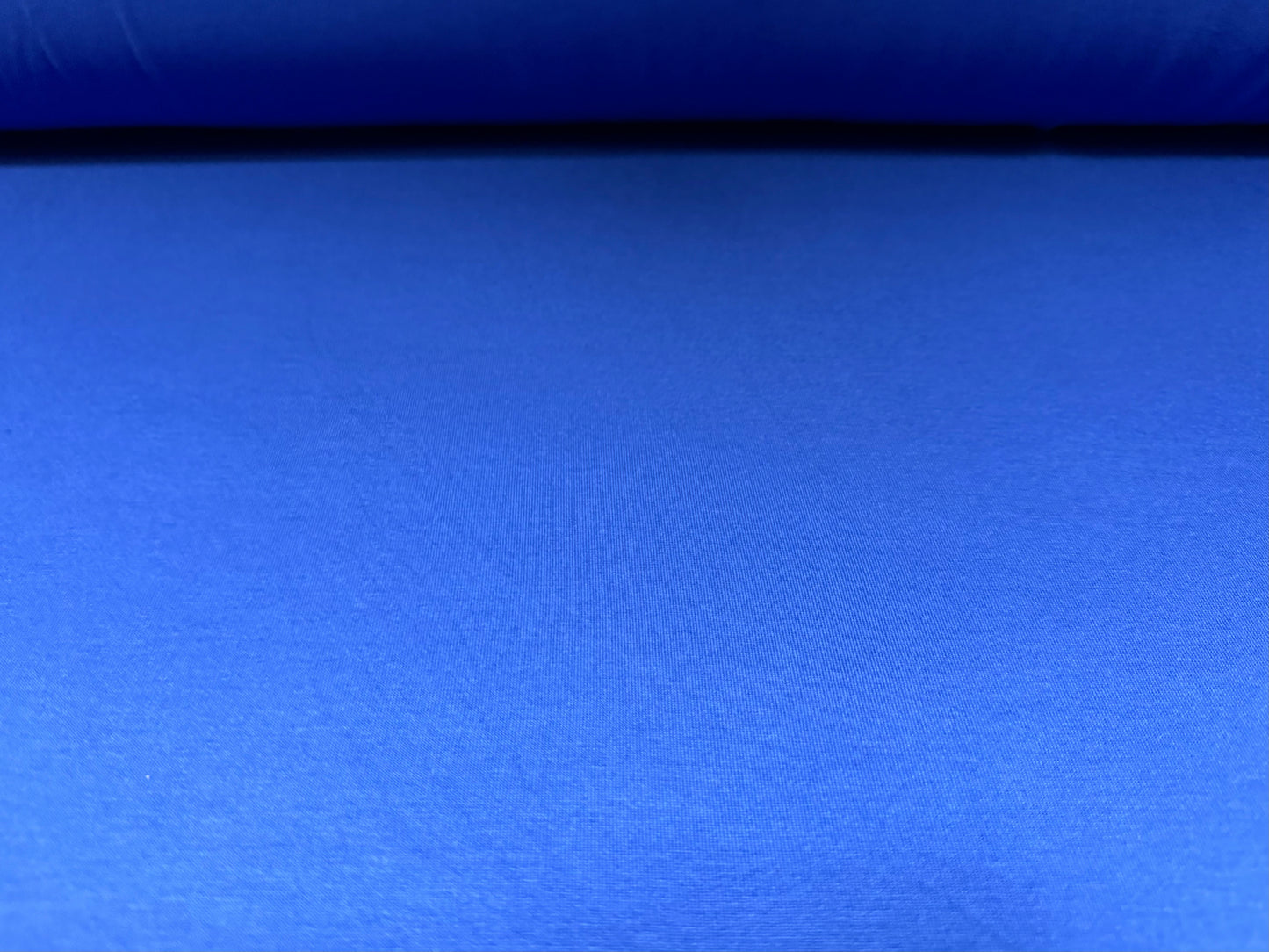 Viscose spandex stretch single jersey fabric, per metre - plain - cobalt blue