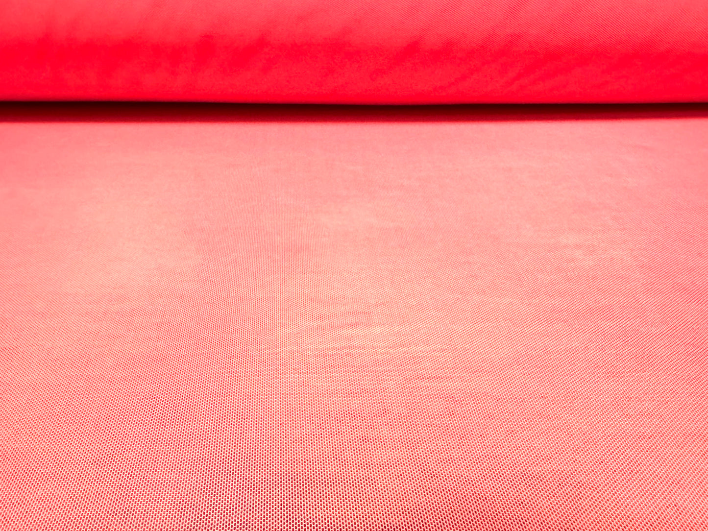 Power mesh net stretch spandex fabric, per metre - plain - shocking pink
