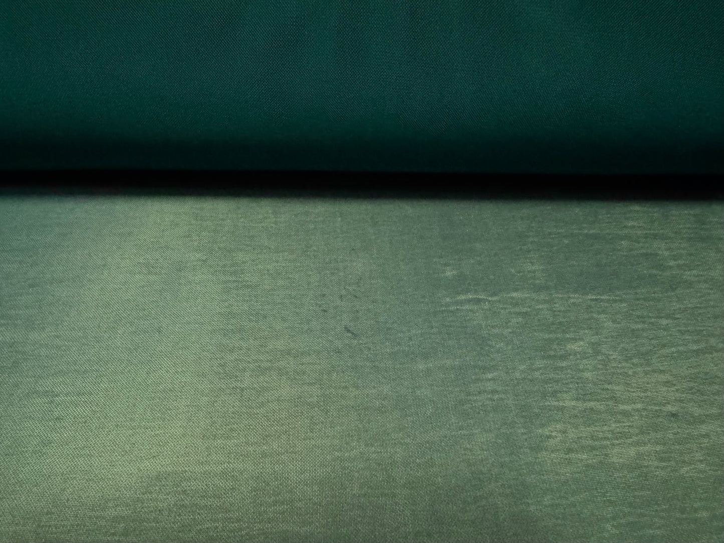 Power mesh net stretch spandex fabric, per metre - plain - forest green