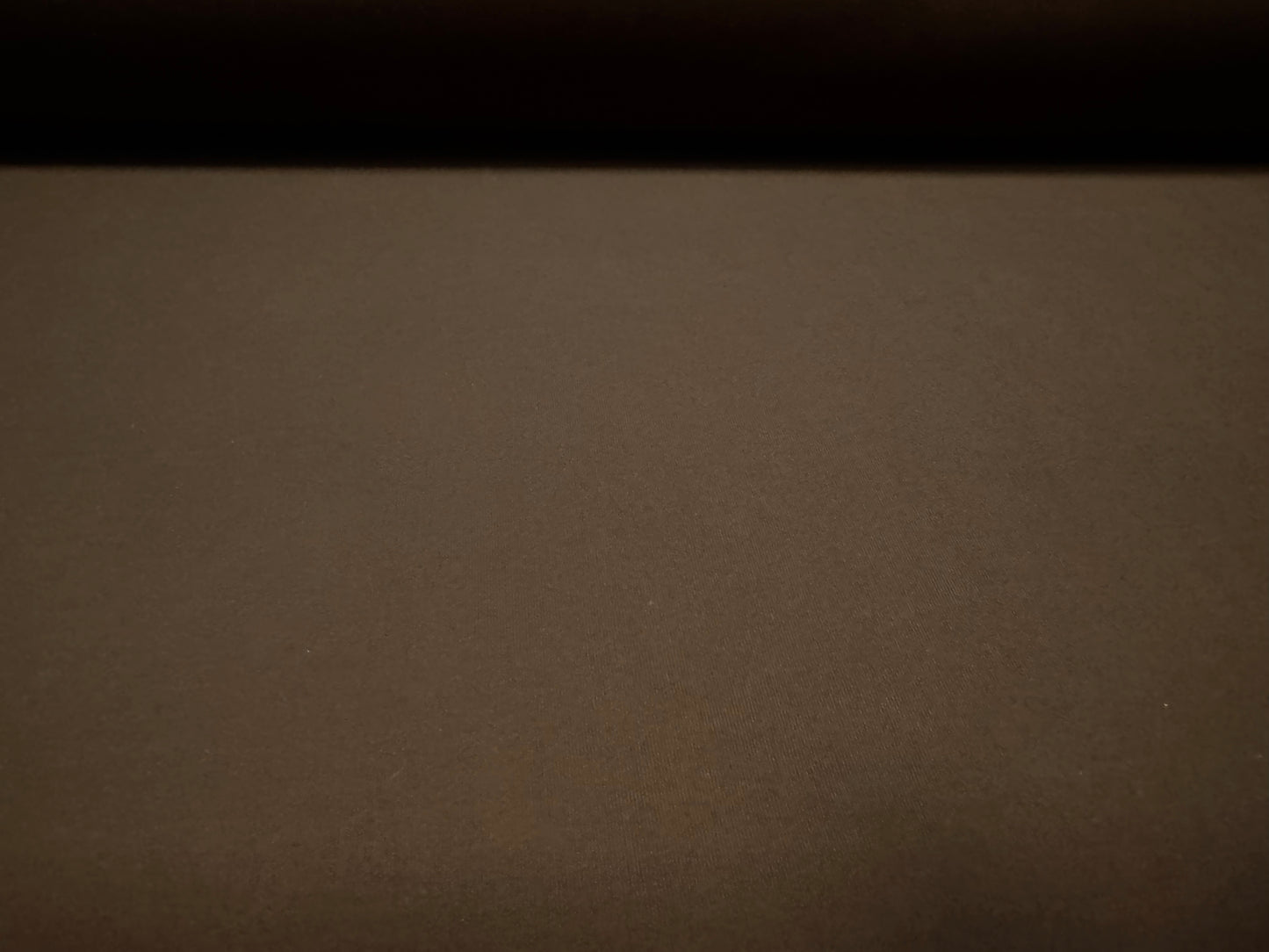Soft touch spandex stretch jersey dress fabric, per metre - plain - brown