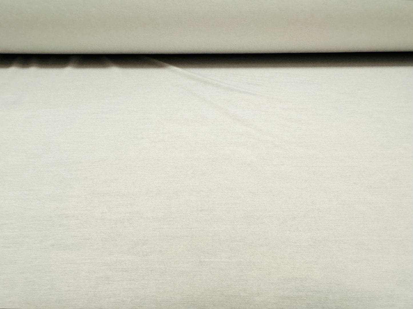 Stretch chiffon lightweight jersey fabric, per metre - plain - white