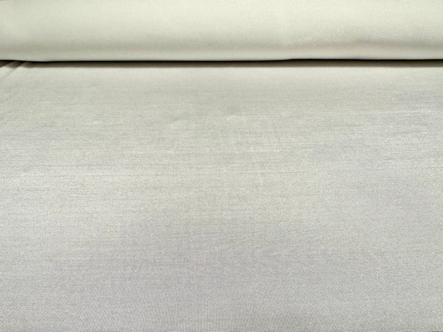 Stretch spandex single jersey fabric, per metre - plain - white