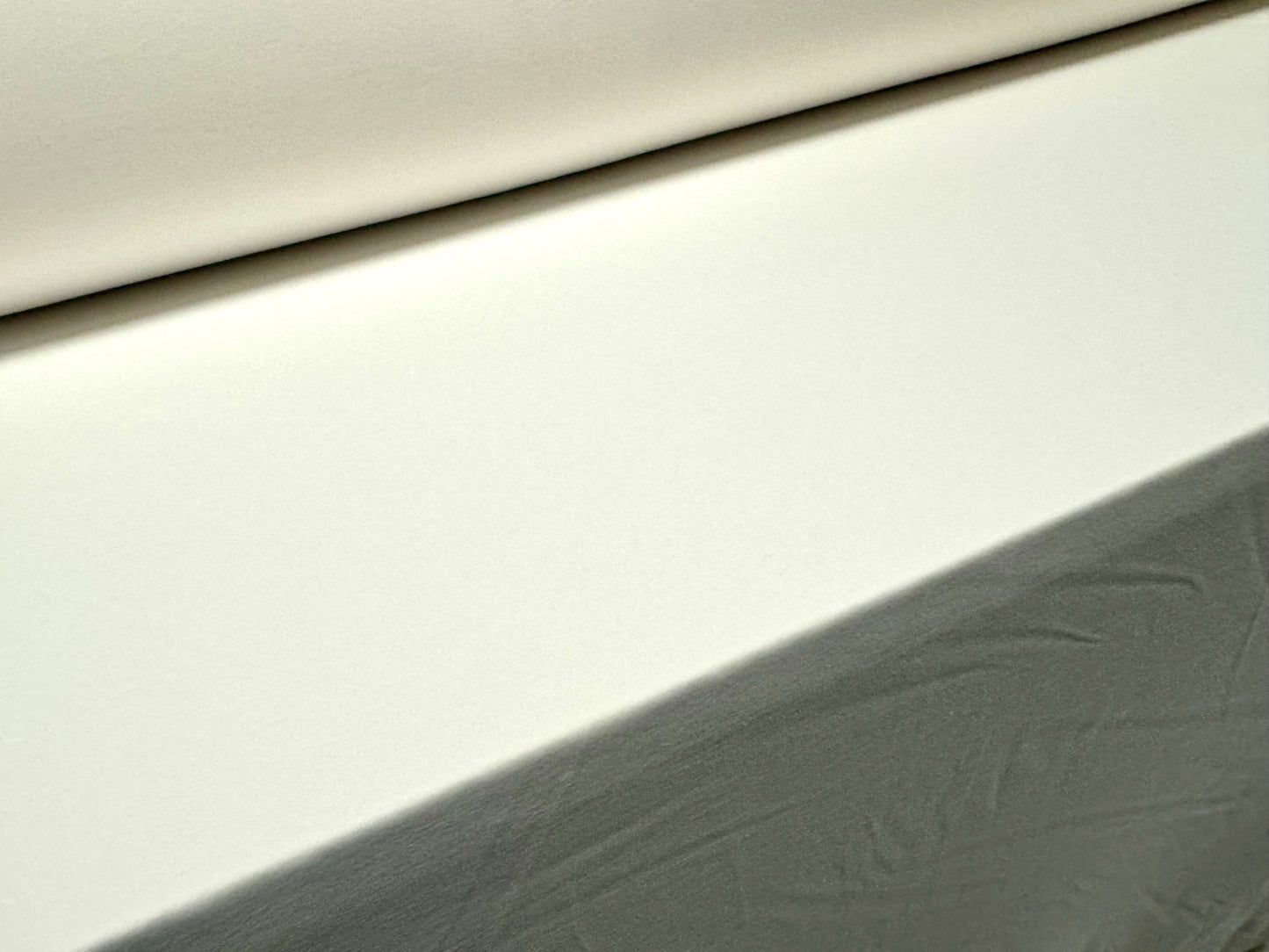 Stretch spandex sportswear jersey fabric, per metre - plain - cream