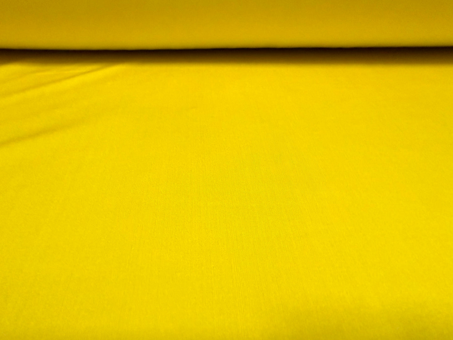 Swimwear stretch spandex jersey fabric, per metre - plain - yellow