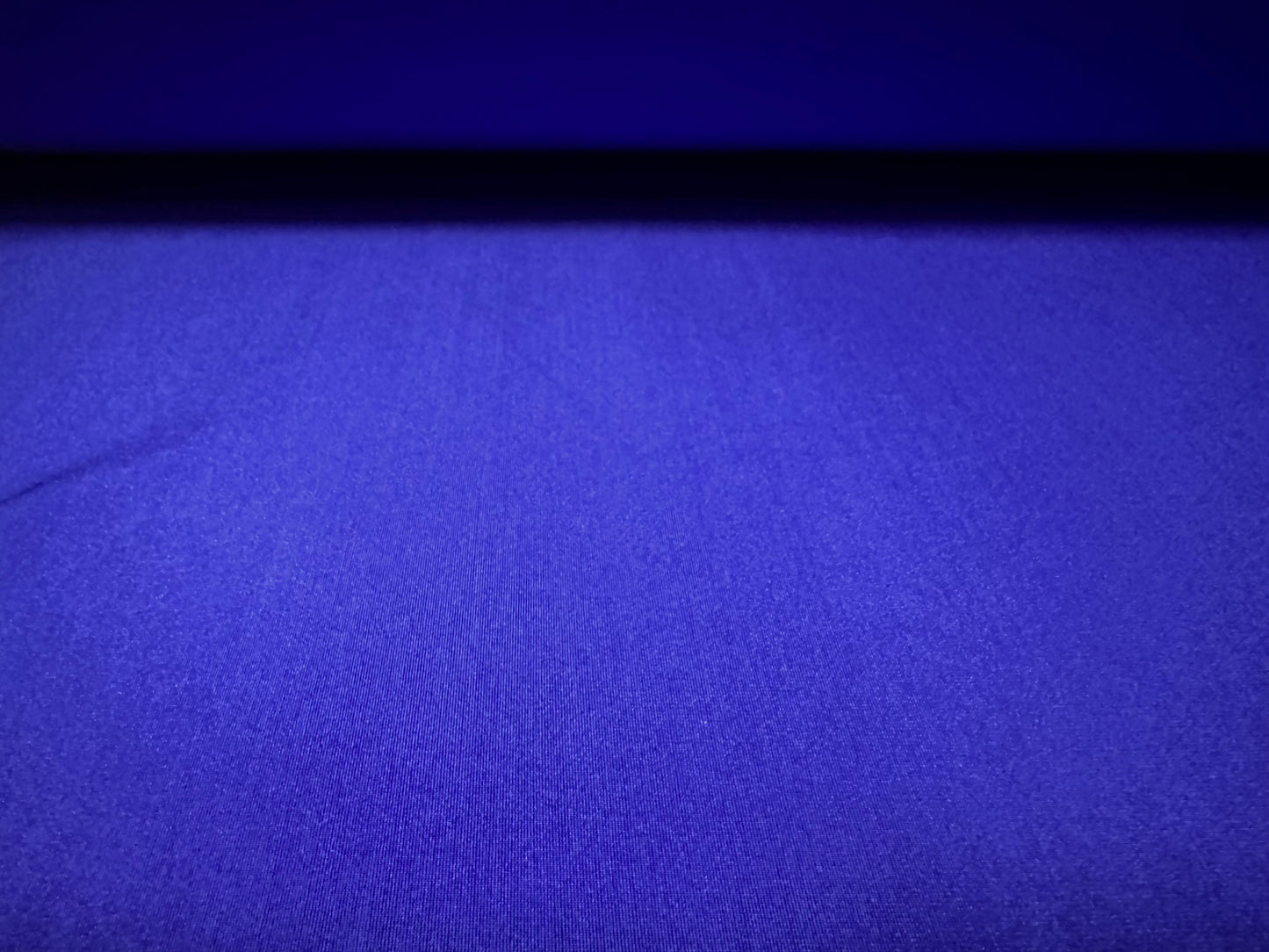 Swimwear stretch spandex jersey fabric, per metre - plain - cobalt blue