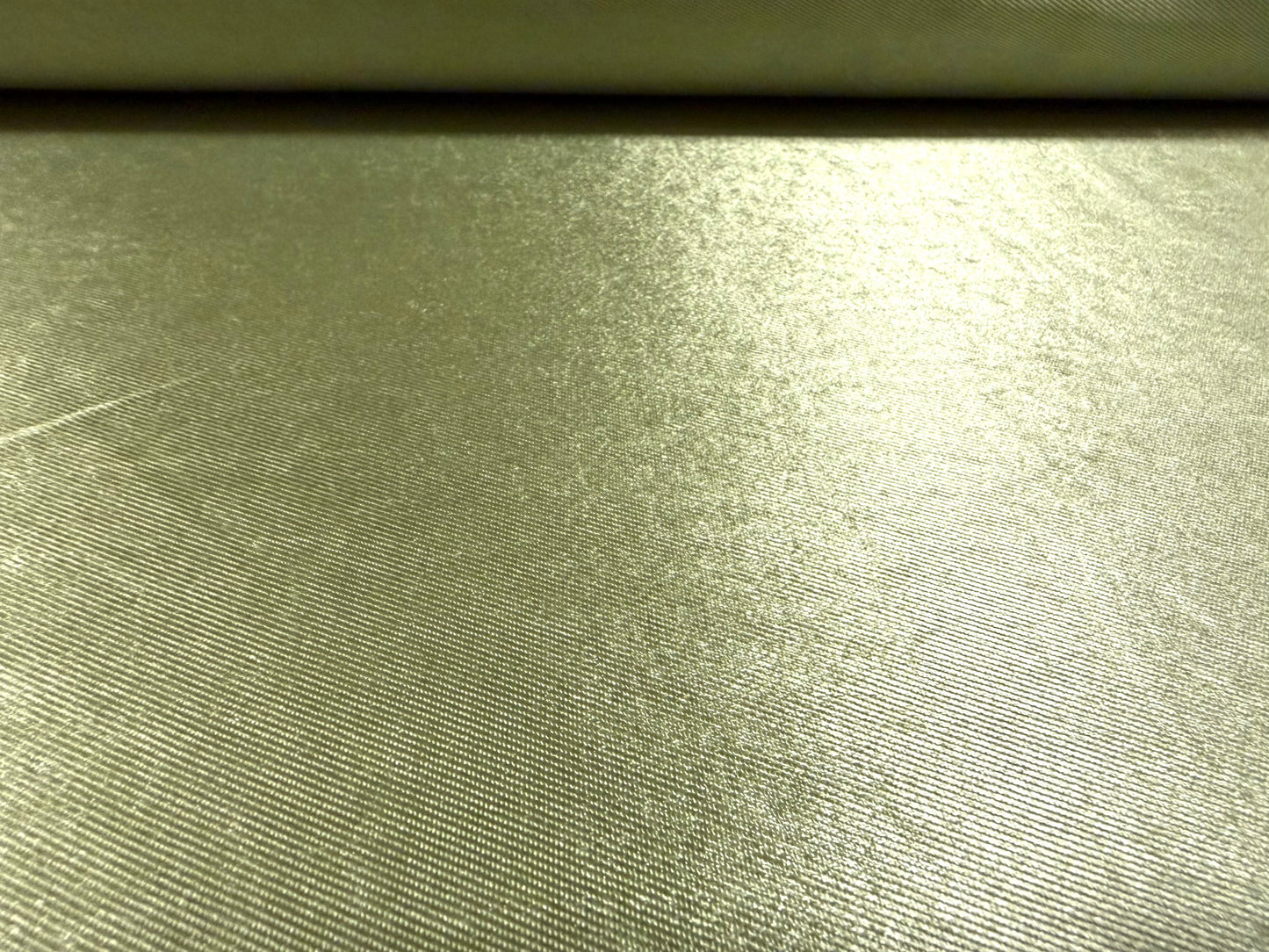 Stretch satin activewear jersey fabric, per metre - plain - sage green