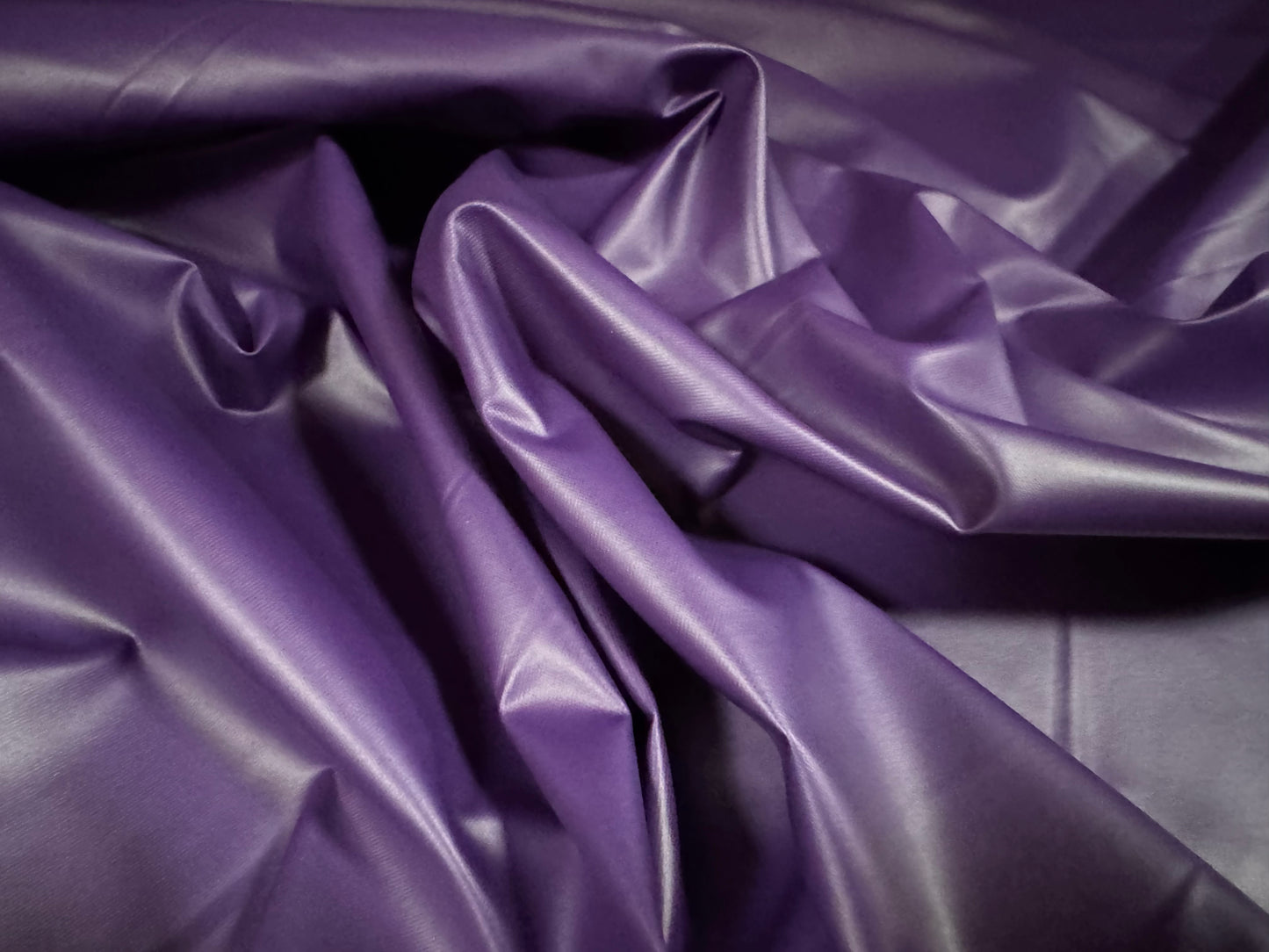 Coated nylon fabric, per metre - plain - Purple
