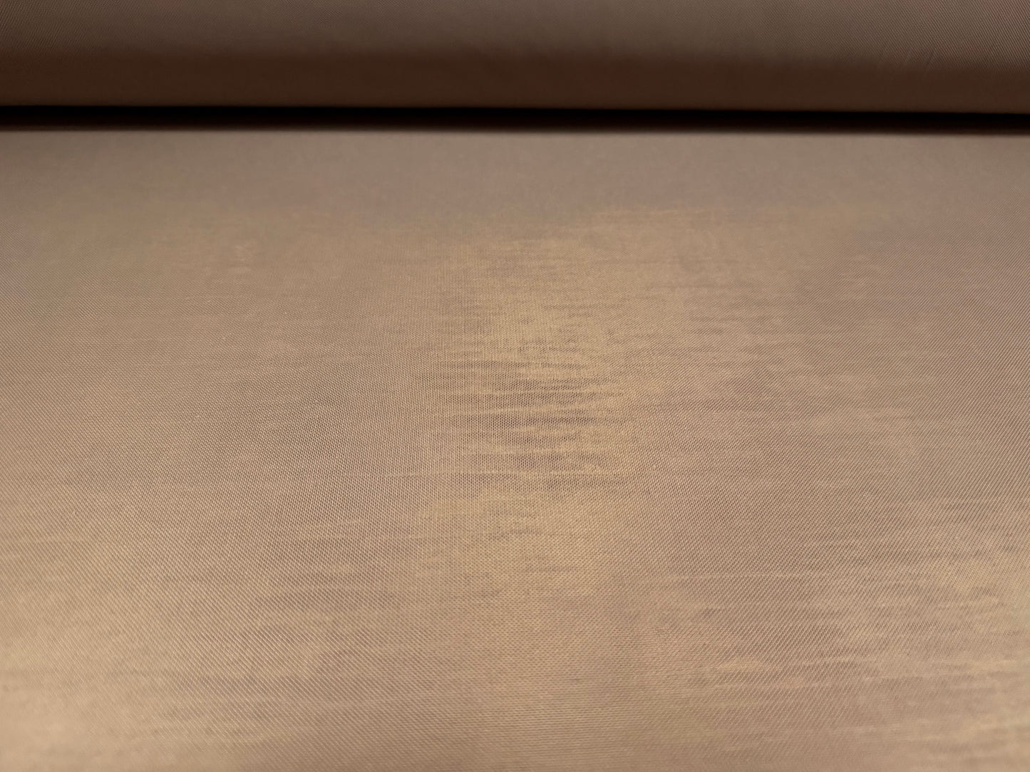 Power mesh net stretch spandex fabric, per metre - plain - taupe