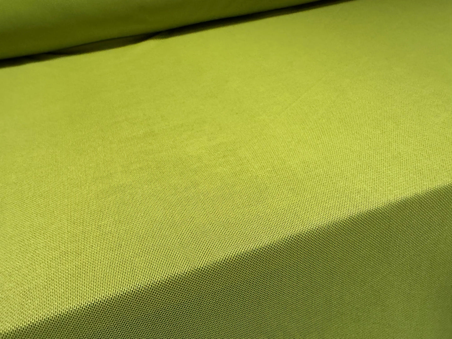 Power mesh net stretch spandex fabric, per metre - plain - wild lime