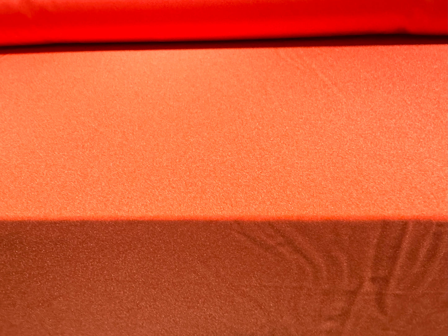 Swimwear stretch spandex jersey fabric, per metre - plain - orange