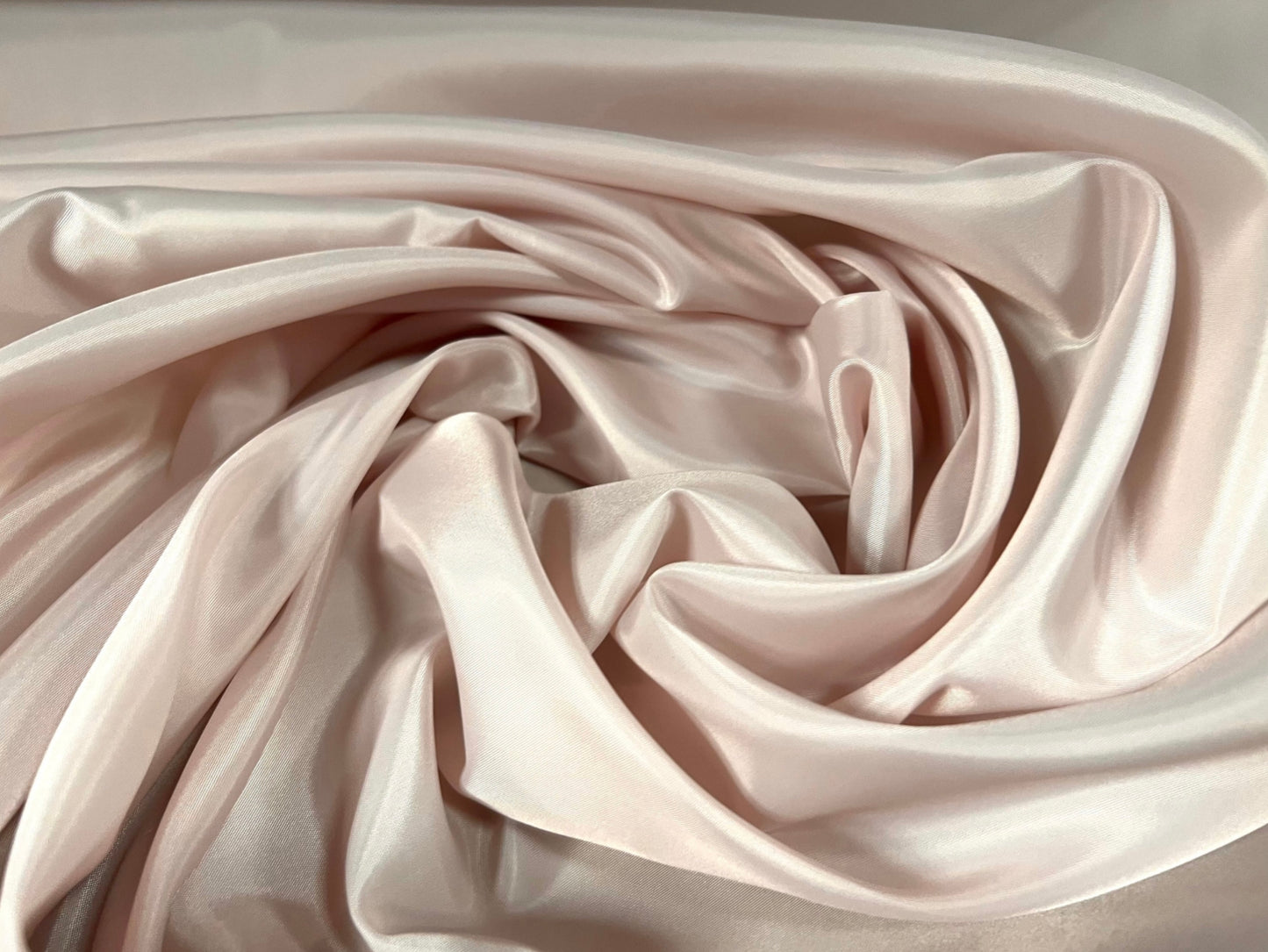 Lightweight woven lining fabric, per metre - plain - nude