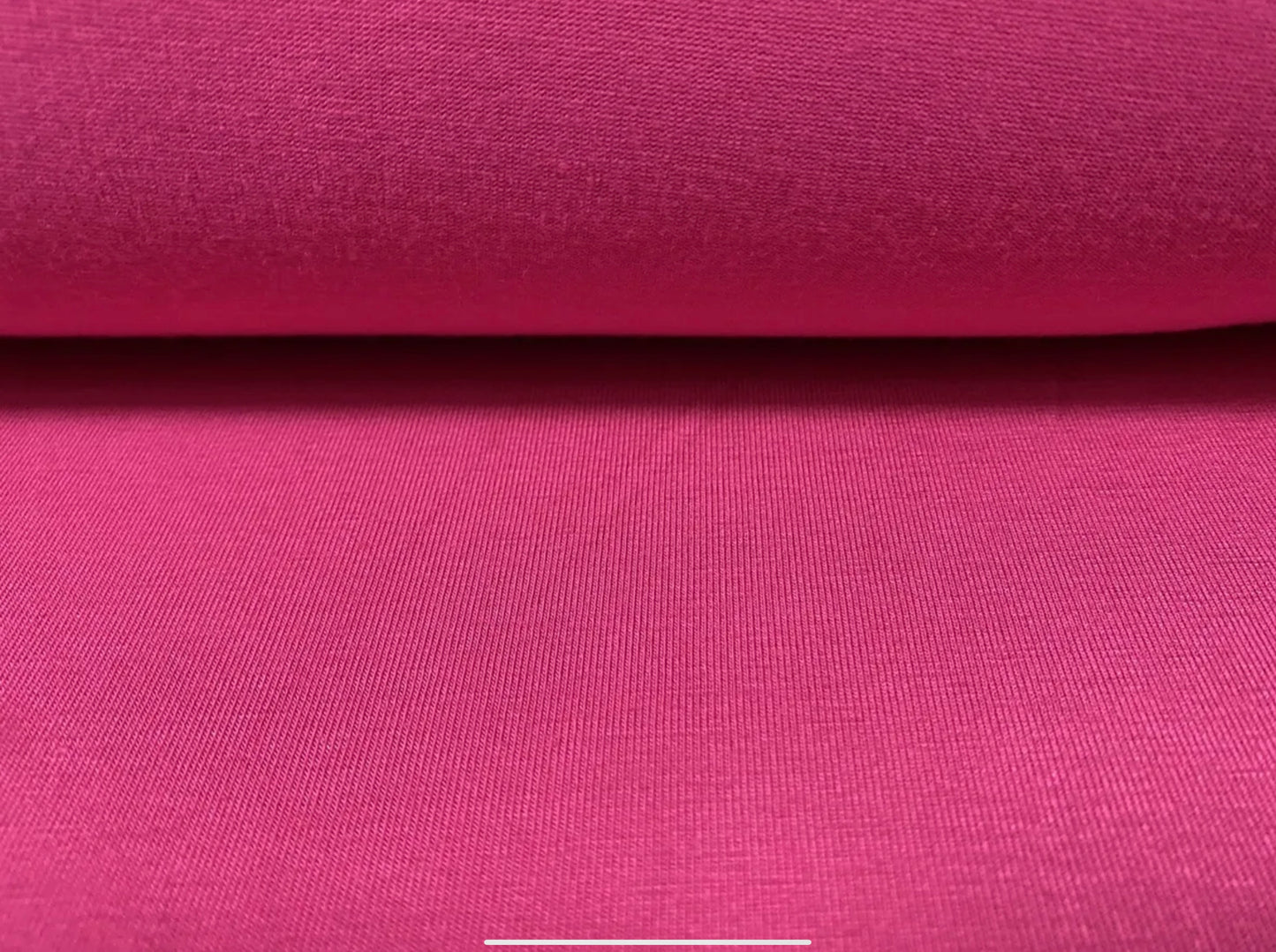 Viscose spandex stretch single jersey fabric, per metre - plain - hot cerise