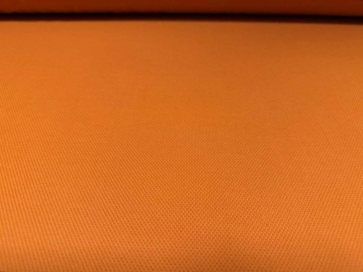 Piqué stretch jersey fabric, per metre - plain - terracotta