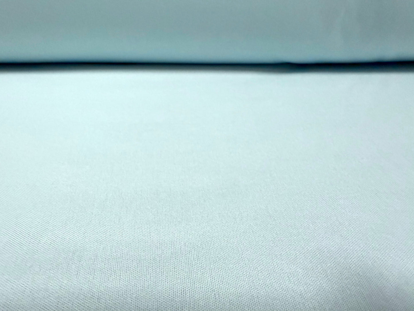 Single jersey fashion fabric, per metre - plain - baby blue