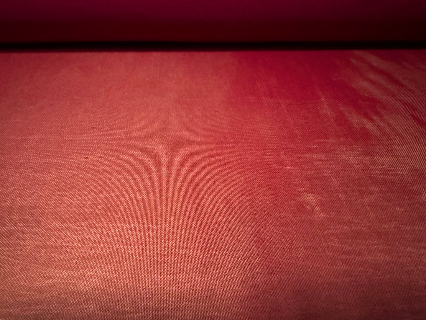 Power mesh net stretch spandex fabric, per metre - plain - claret