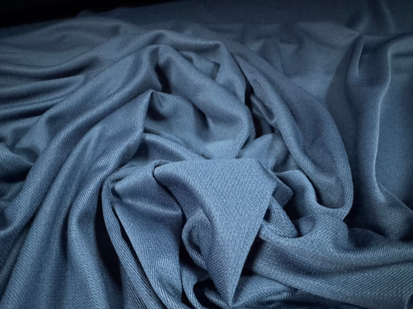 Pique single jersey xstatic fabric, per metre - plain - French Navy Blue