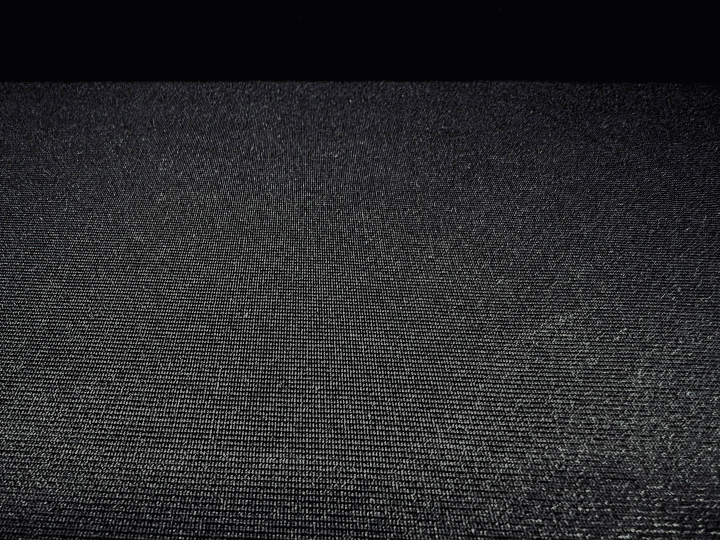 Stretch satin double jersey fashion fabric, per metre - plain - jet black