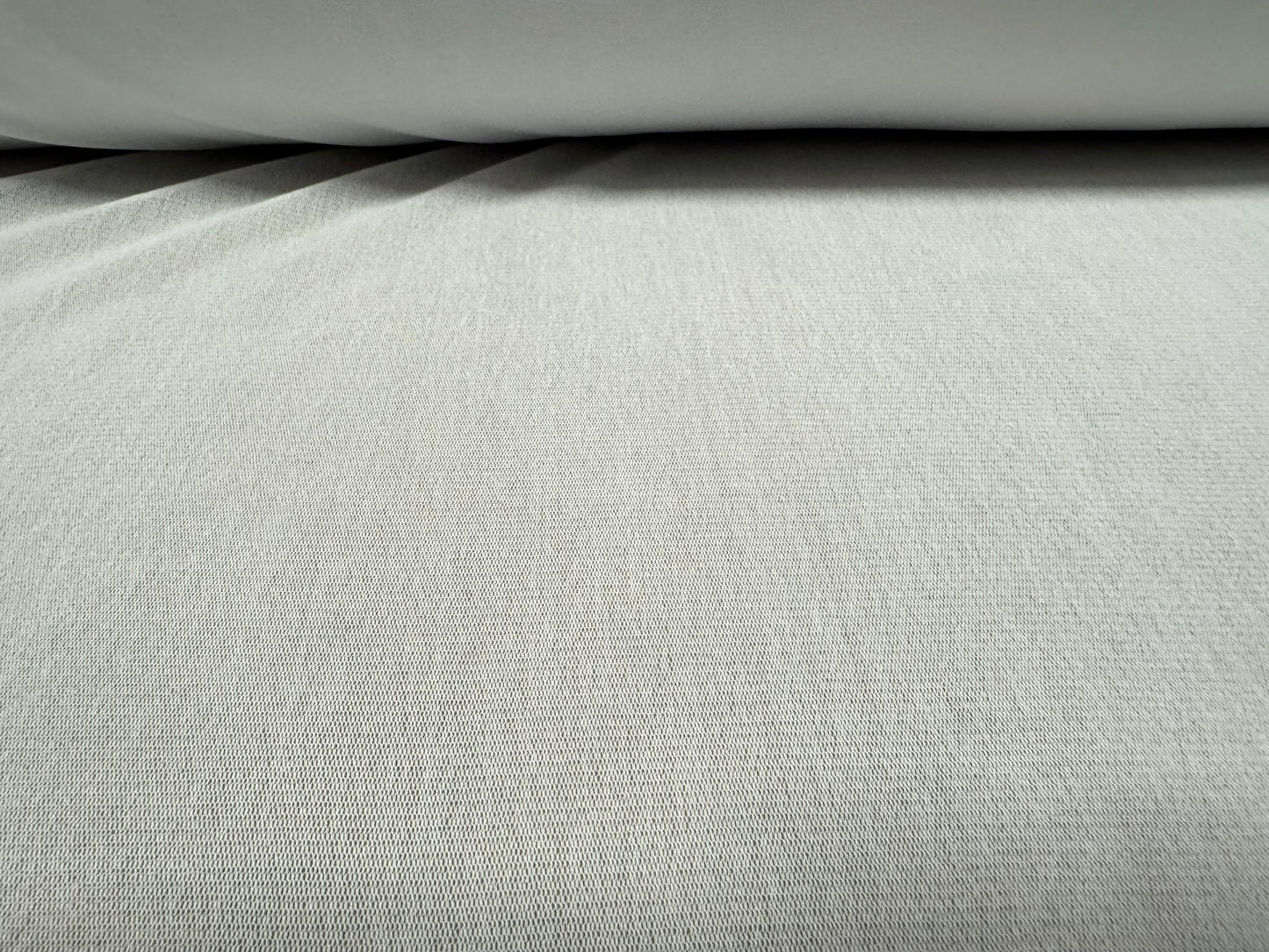 Stretch helenca mesh fabric, sheer, per metre - plain - white