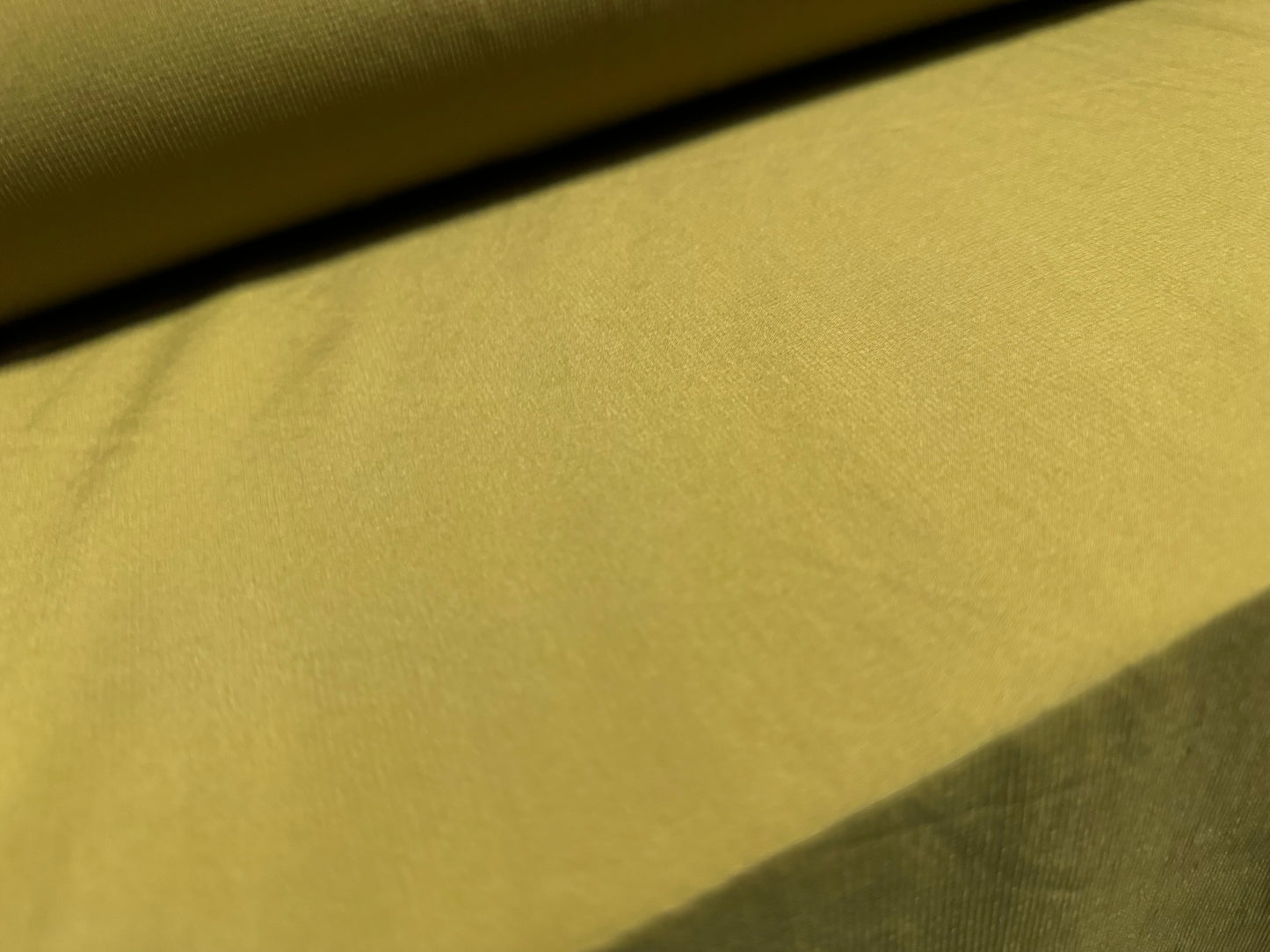 Woven nylon shirt weight fabric, per metre - plain - khaki green