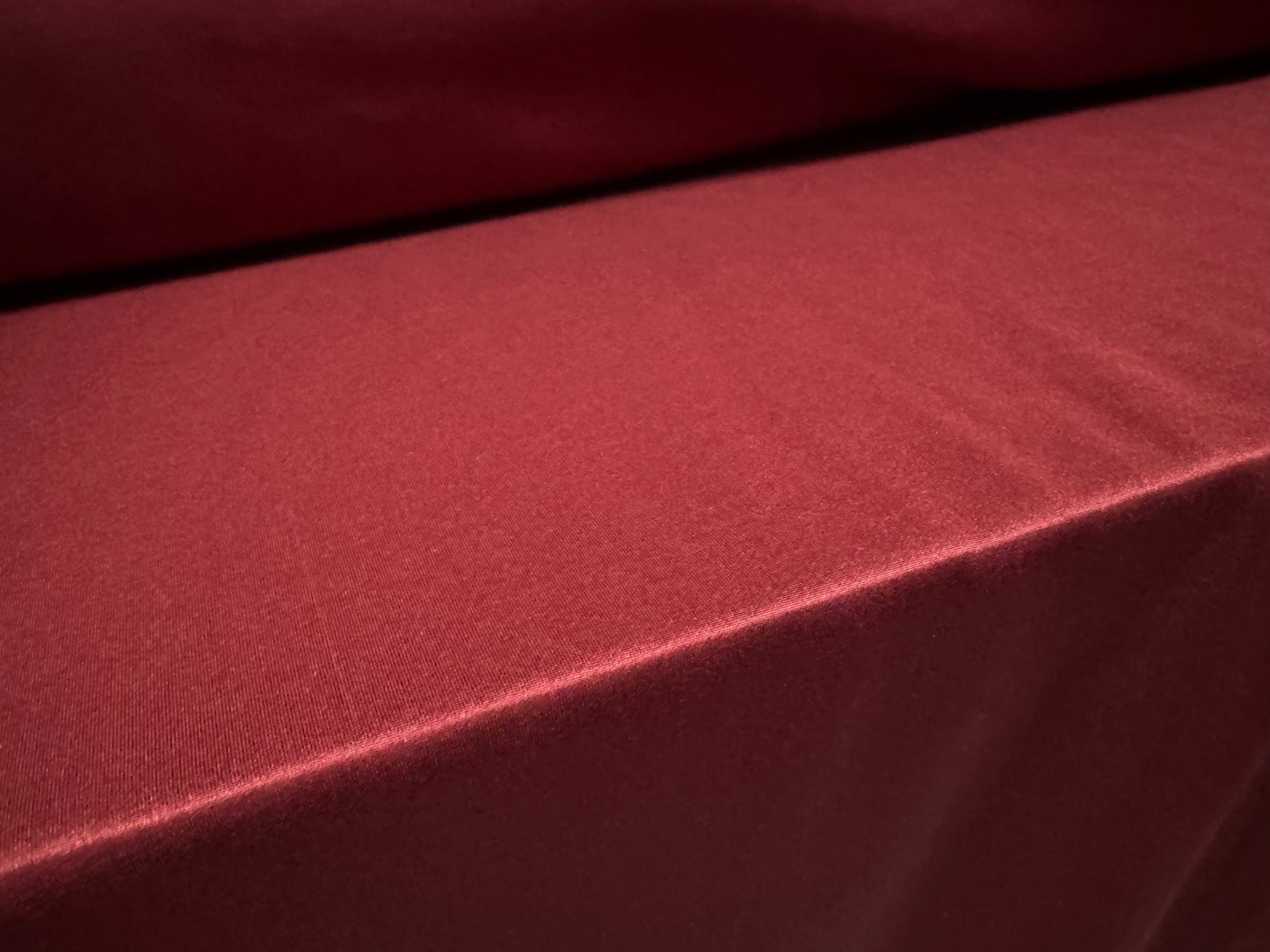 Scuba stretch spandex double jersey neoprene style fabric, per metre - plain - wine