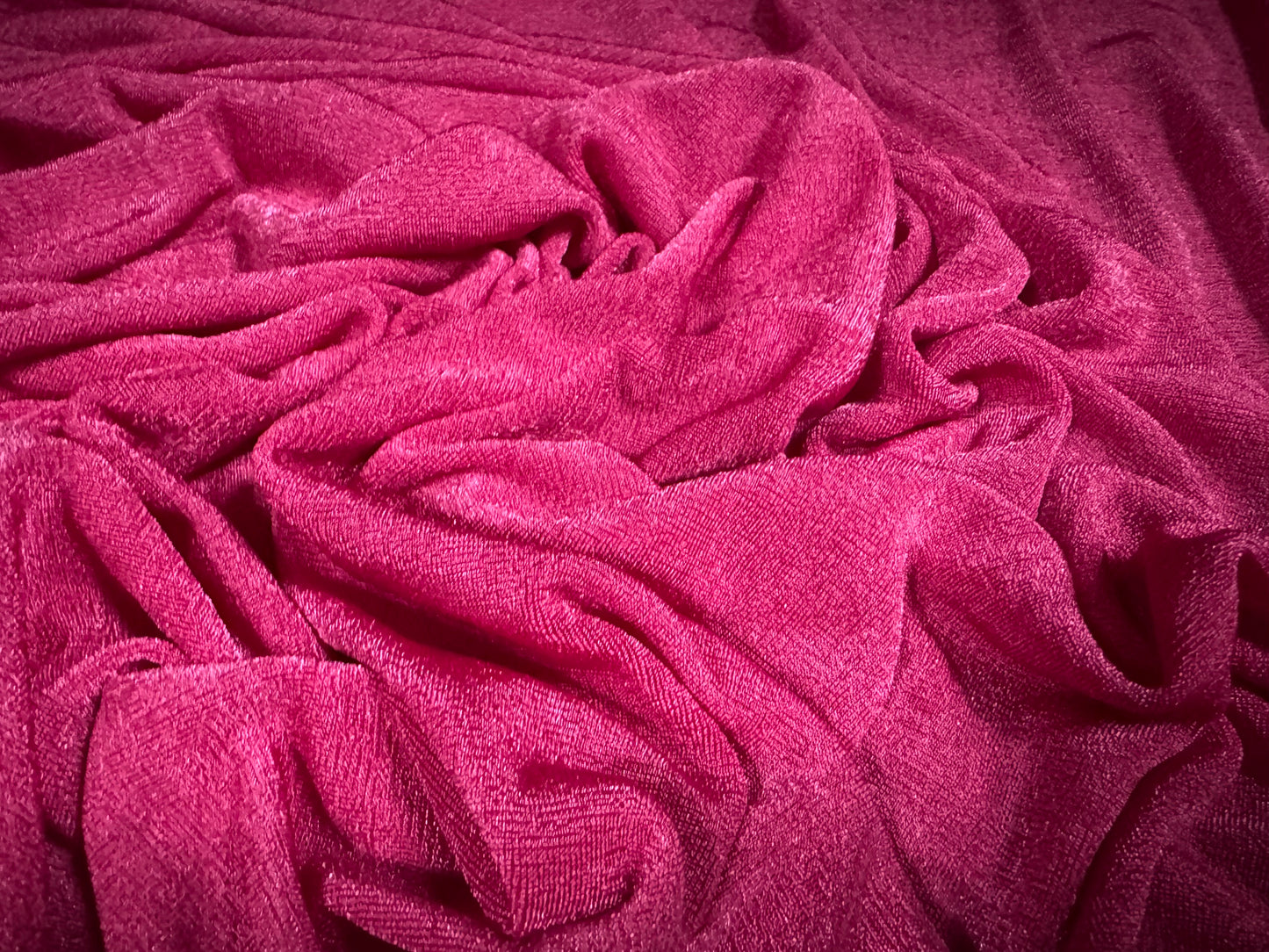 Slinky Stretch spandex jersey fabric, per metre - plain - lipstick