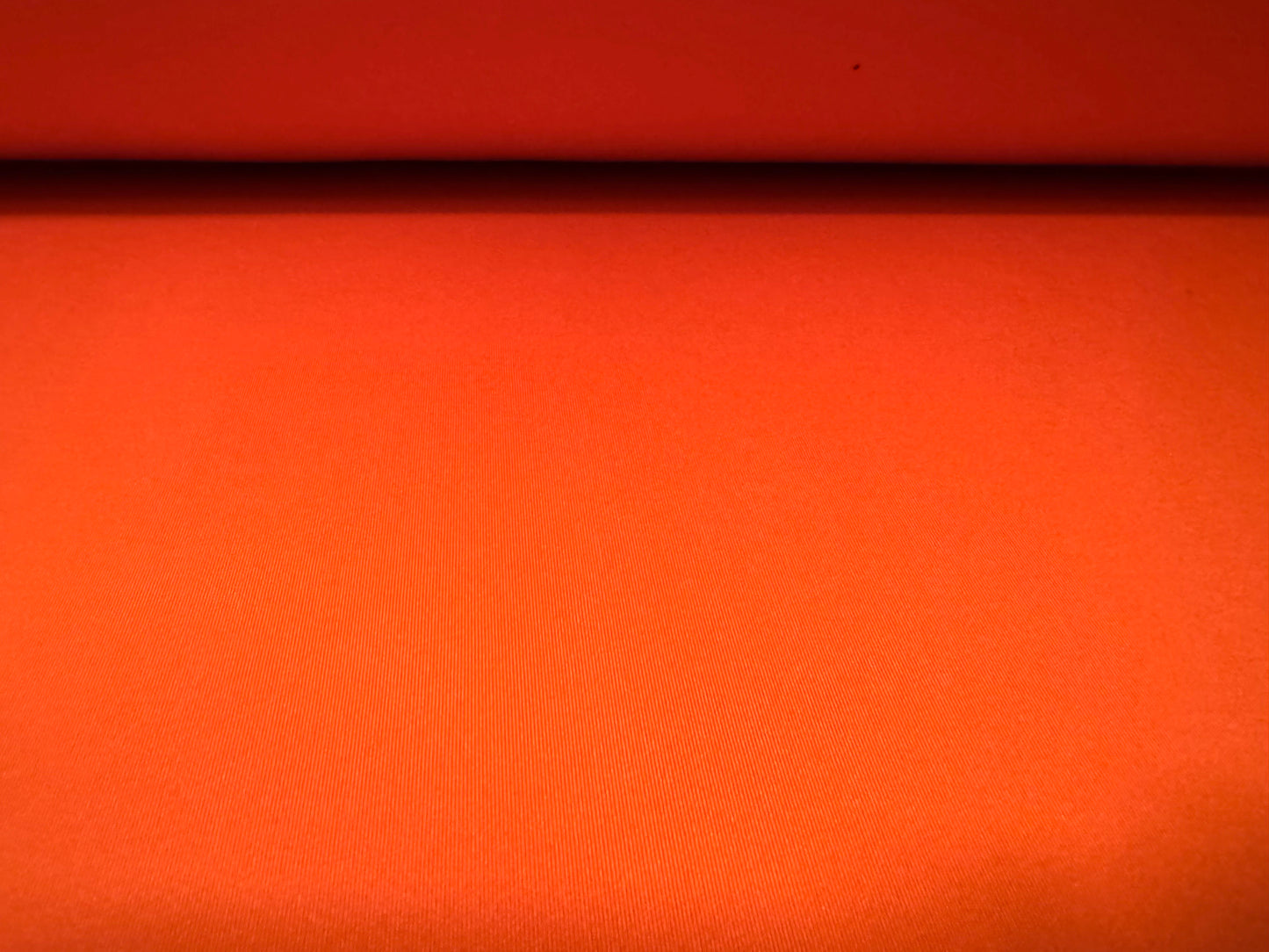 Sandwich Scuba Neoprene spandex double jersey fabric, per metre - plain - orange