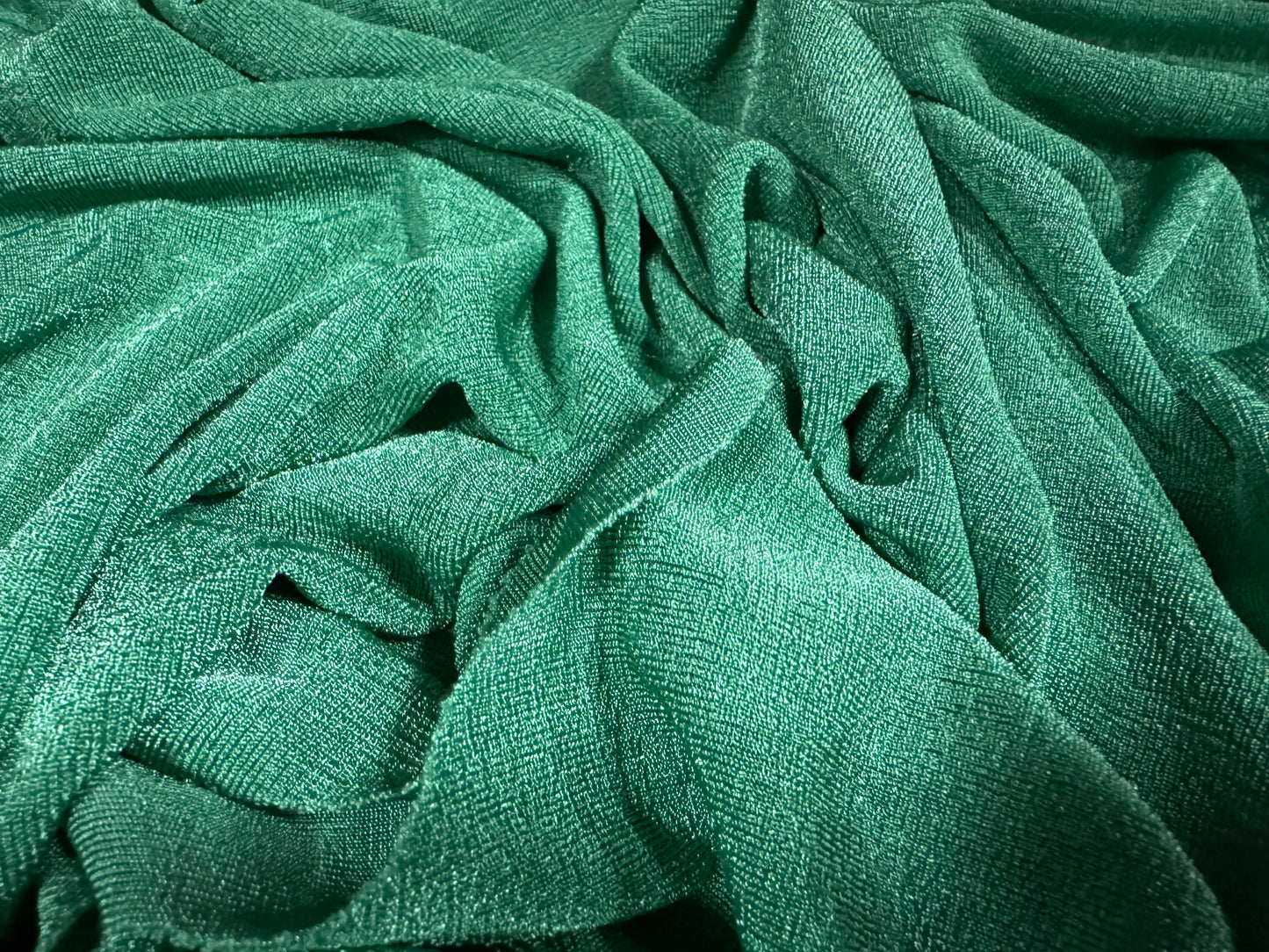 Slinky Stretch spandex jersey fabric, per metre - plain - menthol