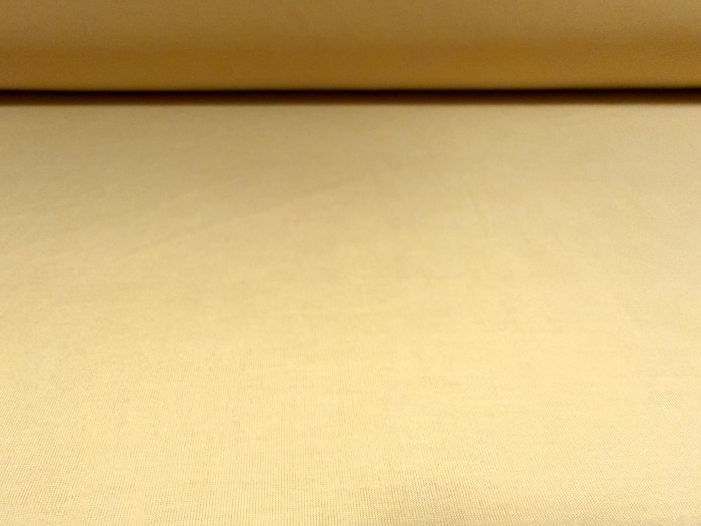 Soft single jersey fabric, per metre - plain - rich cream