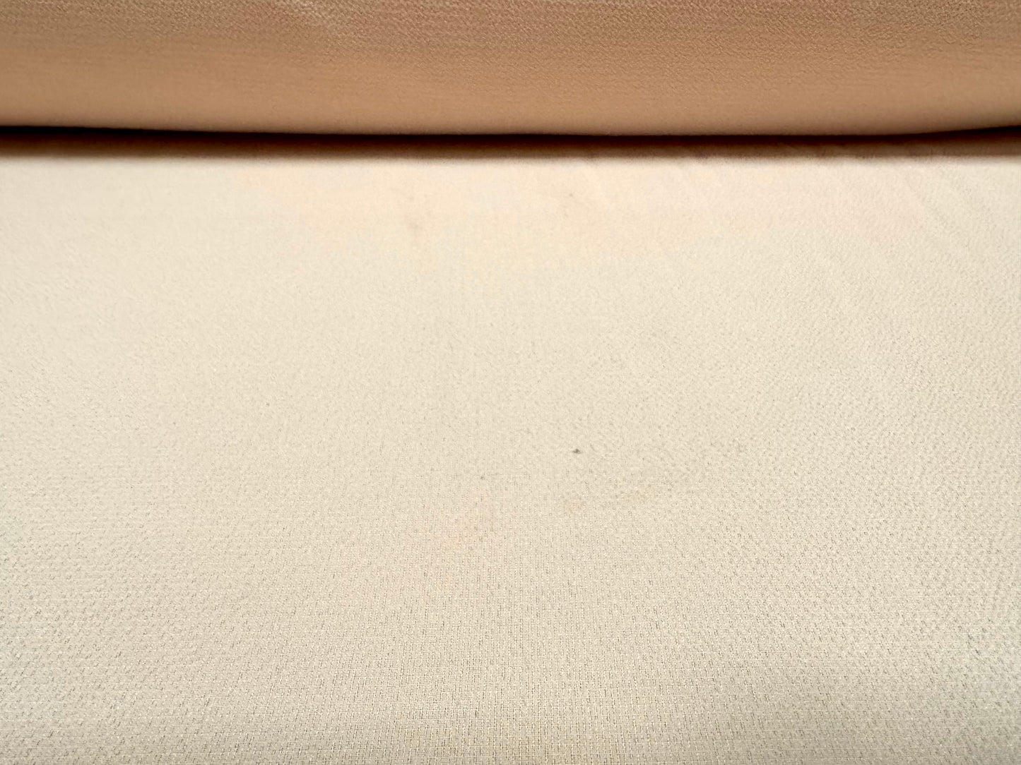 Bubble crepe woven dress fabric, per metre - plain - light nude
