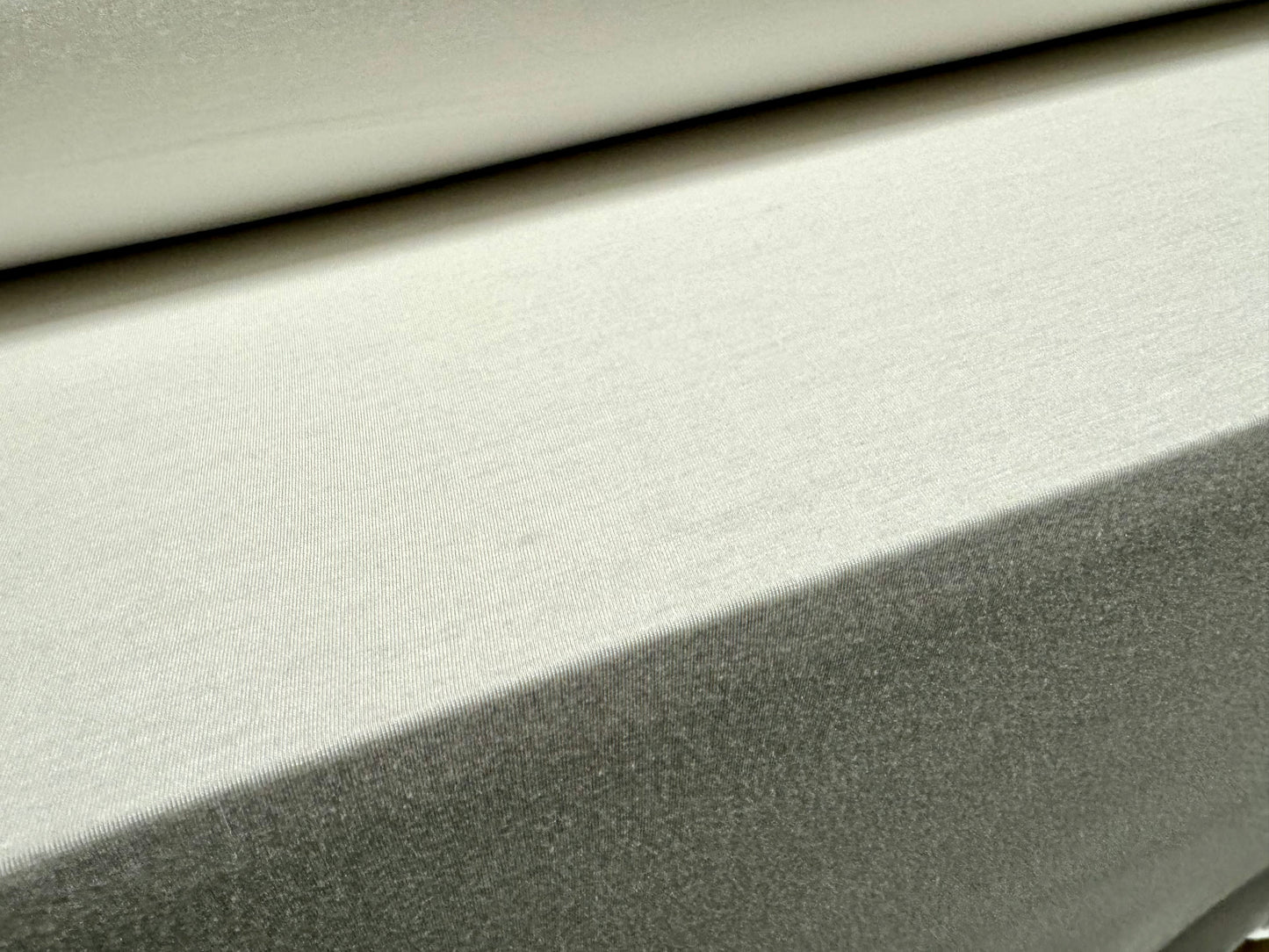Super stretch viscose spandex single jersey fabric, per metre - plain - white