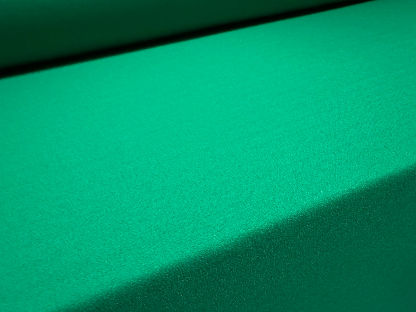 Scuba crepe stretch spandex double jersey fabric, per metre - plain - emerald green