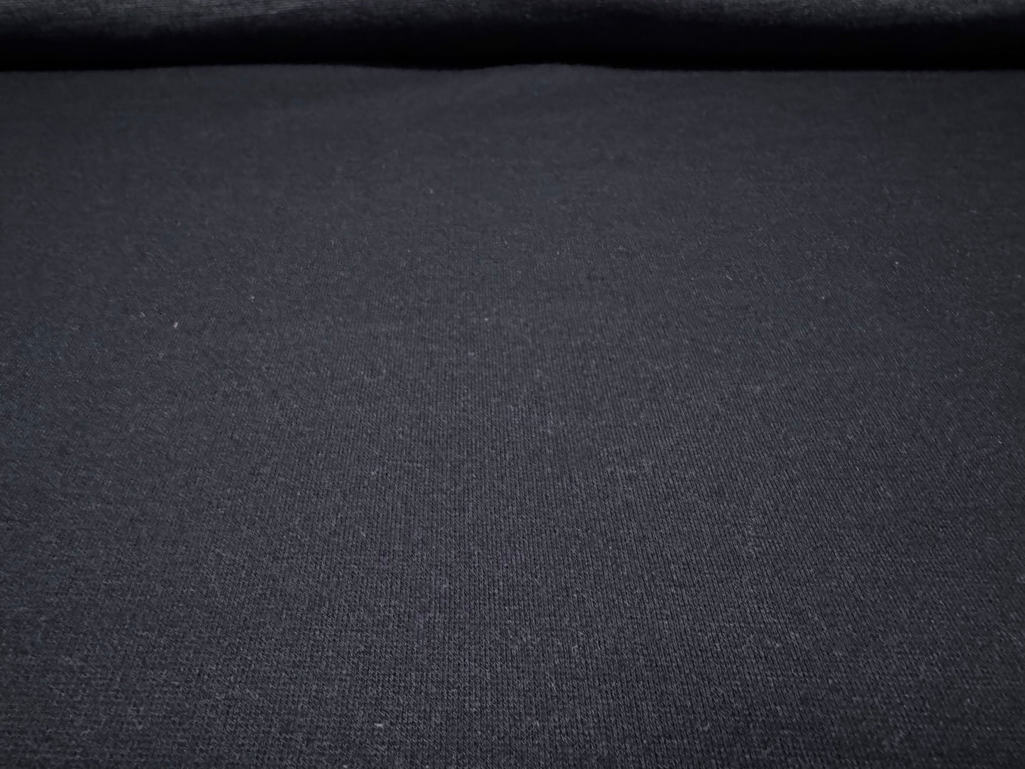 Ponte Roma double jersey stretch spandex fabric, per metre - plain - midnight