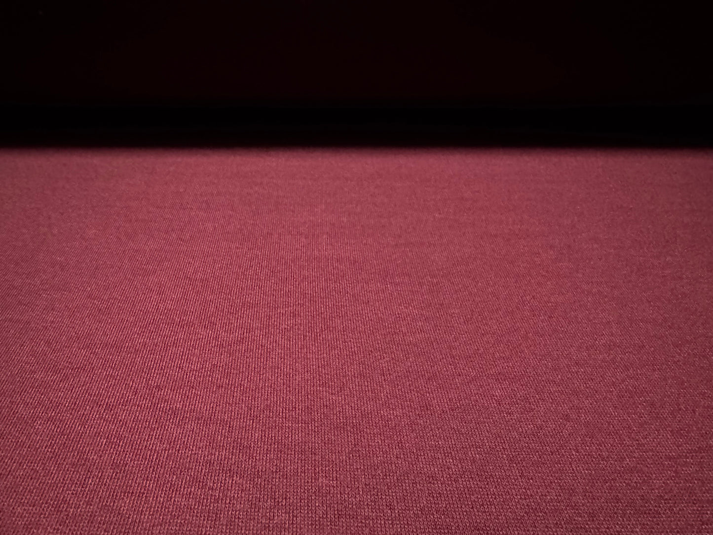 French Terry loopback sweatshirt fabric, per metre - plain - burgundy