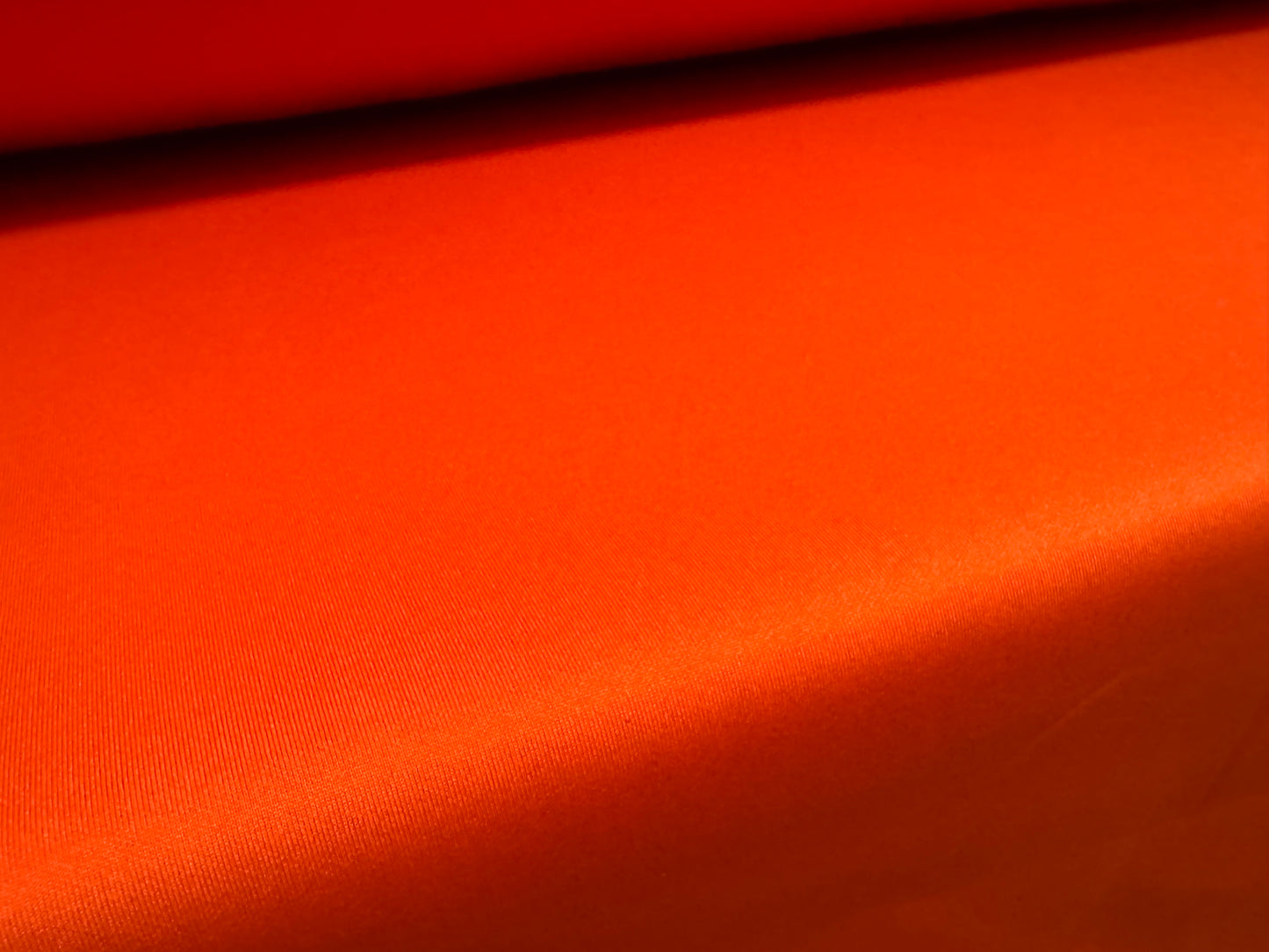 Sandwich Scuba Neoprene spandex double jersey fabric, per metre - plain - orange