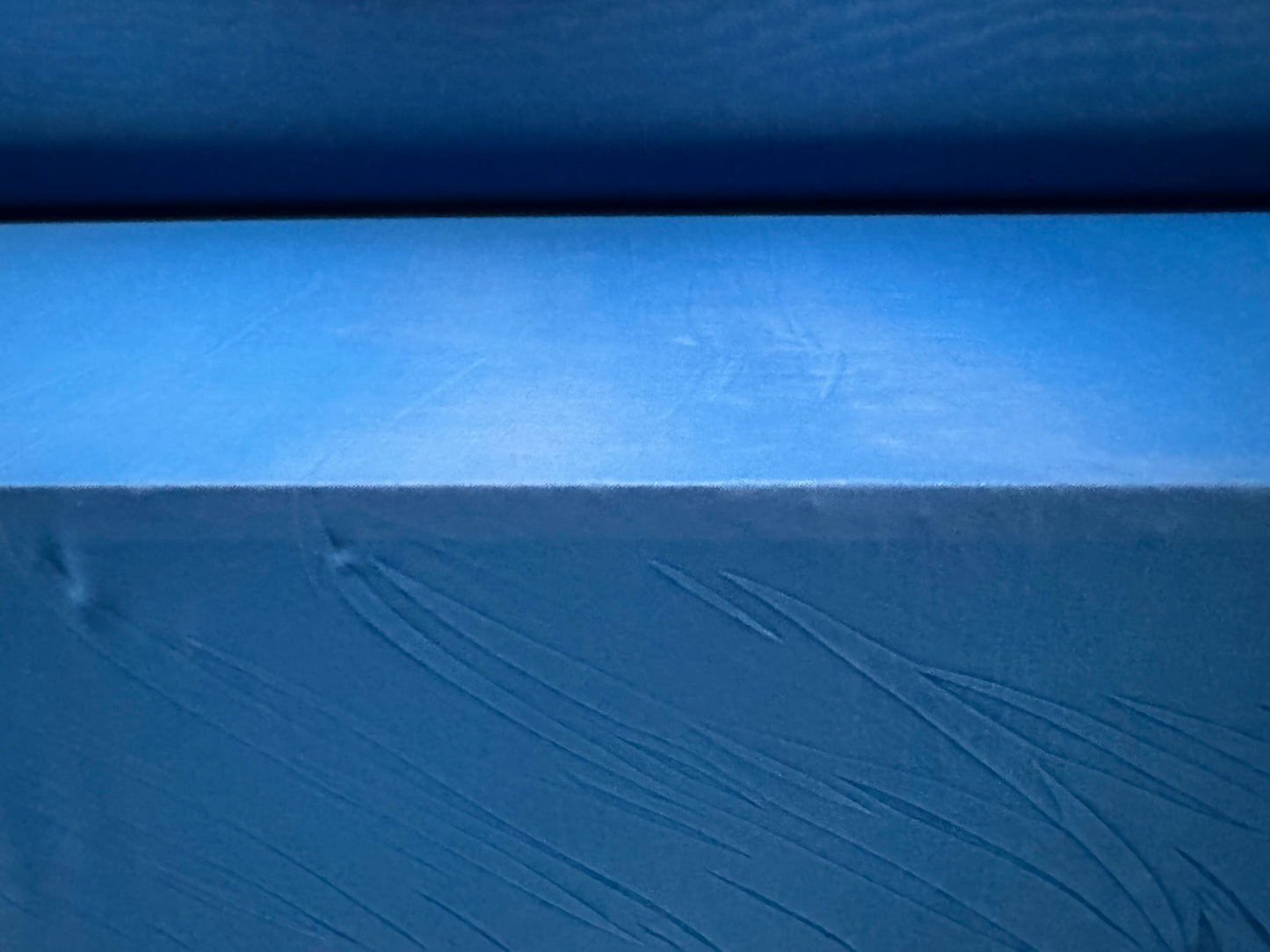 Power mesh net stretch spandex fabric, per metre - plain - Azure Blue