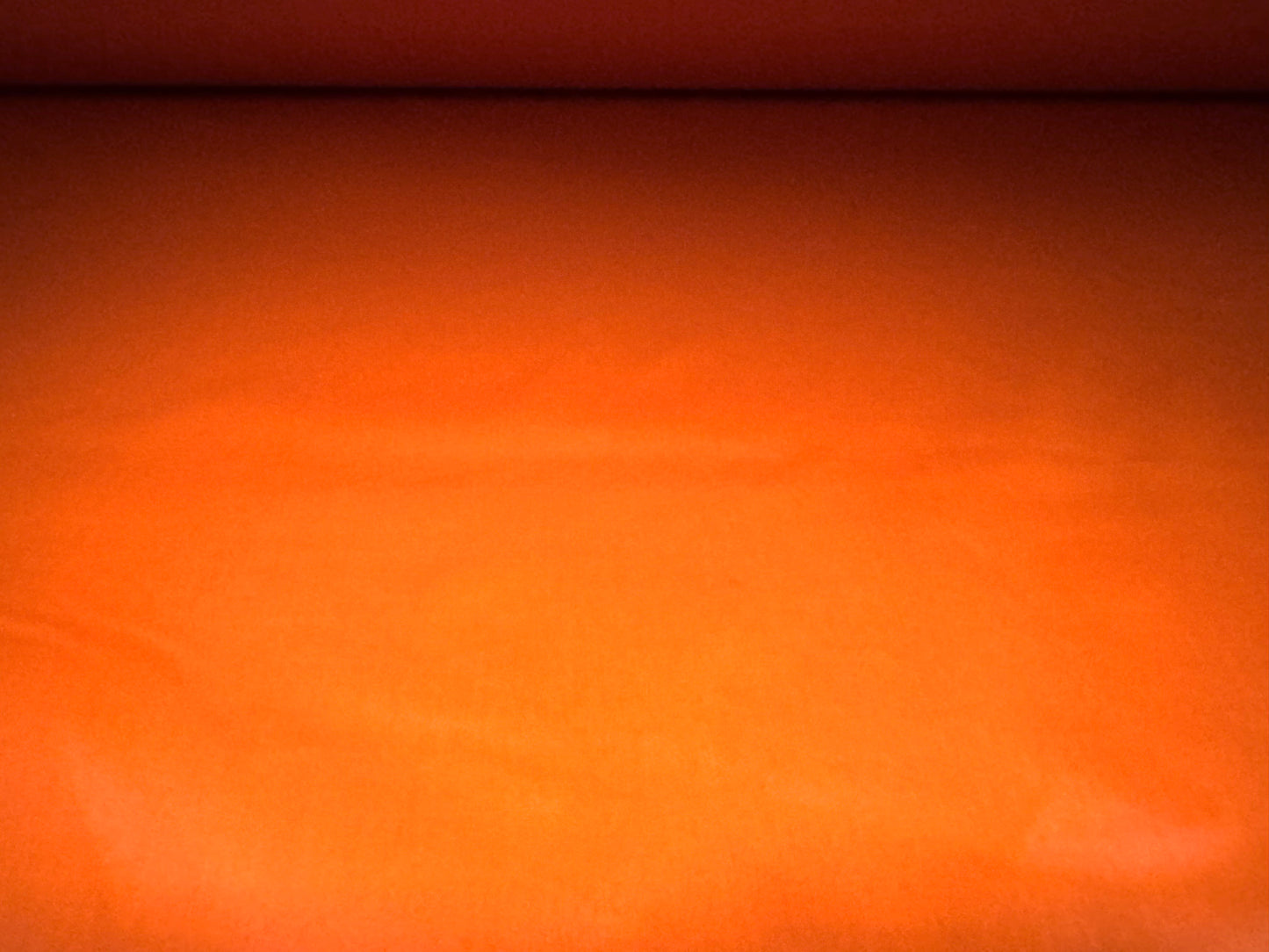 Coated nylon fabric, per metre - plain - orange