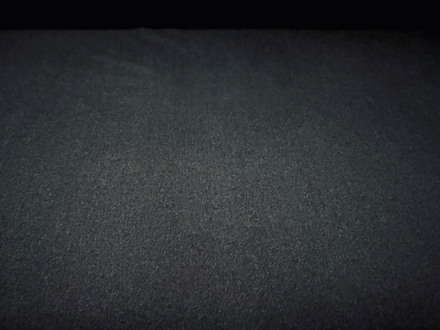 Swimwear stretch spandex jersey fabric, per metre - plain - black