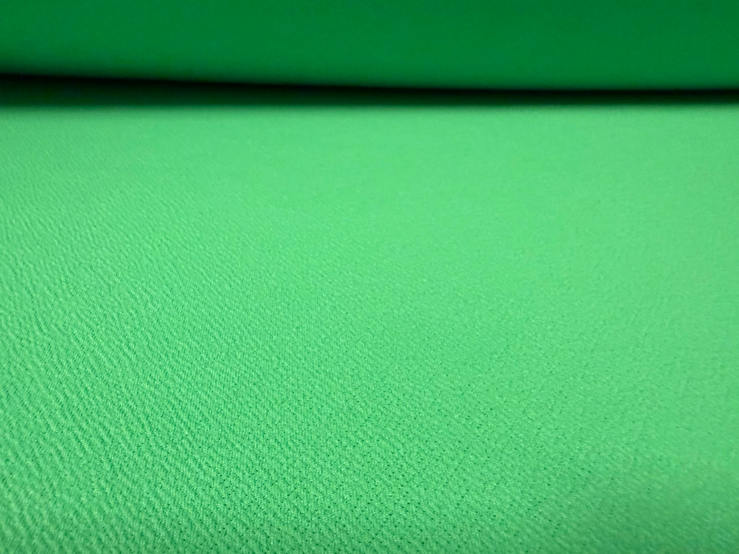 Liverpool textured scuba spandex jersey fabric, per metre - plain -spring green