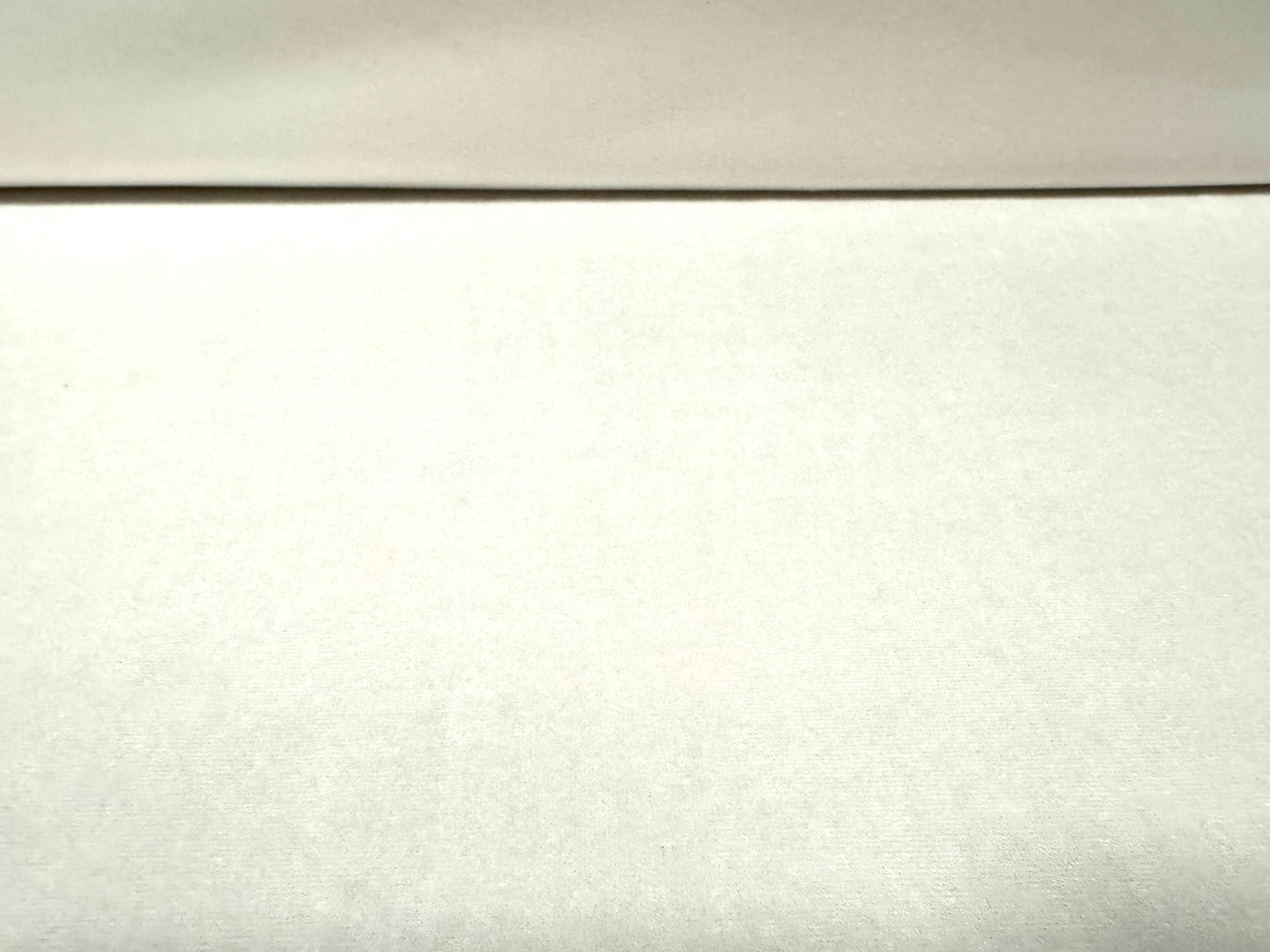 Spandex velvet stretch dress fabric, per metre - plain - ivory