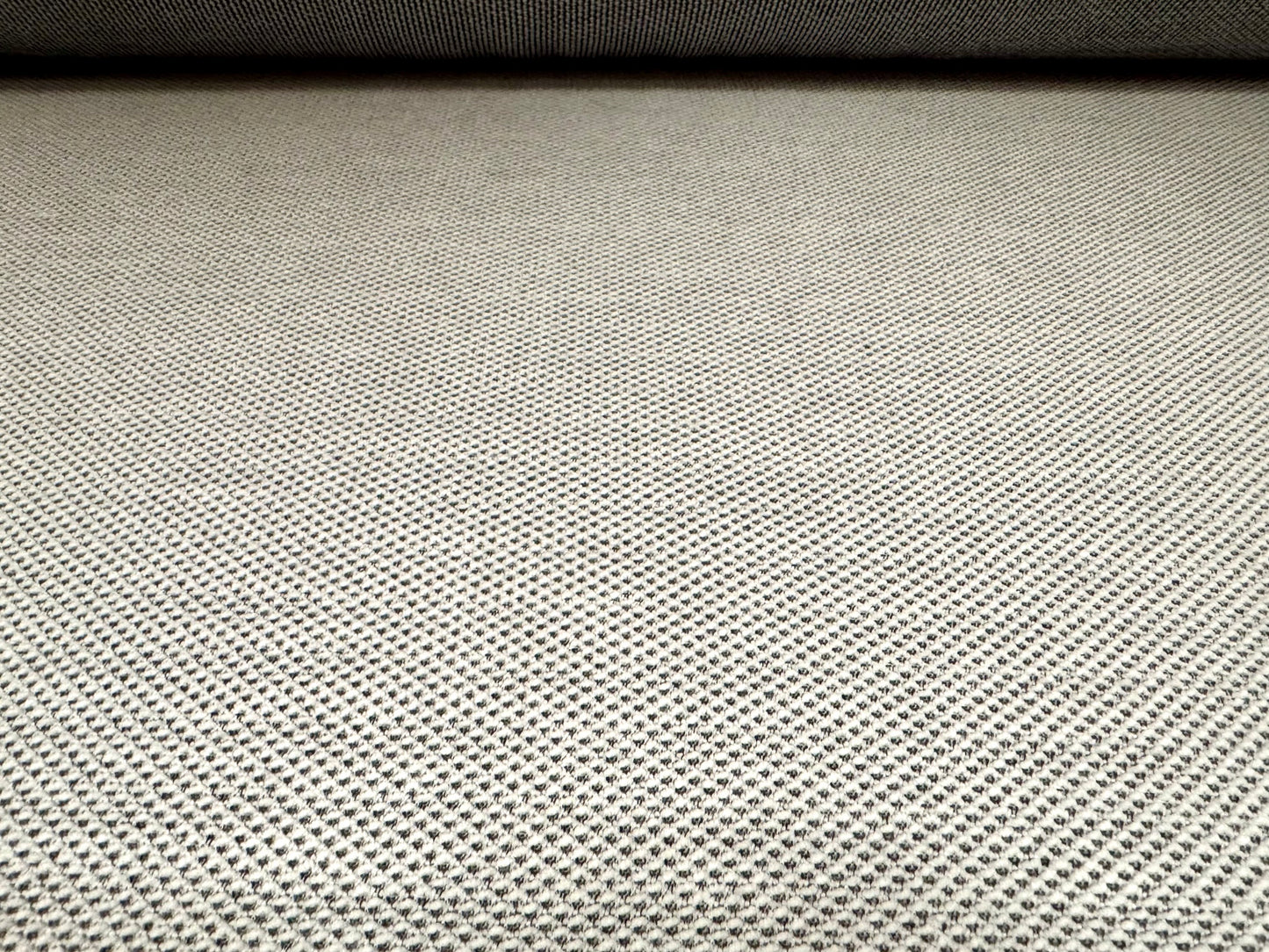 Ascot Tweed upholstery fabric, per metre - semi-plain - silver grey